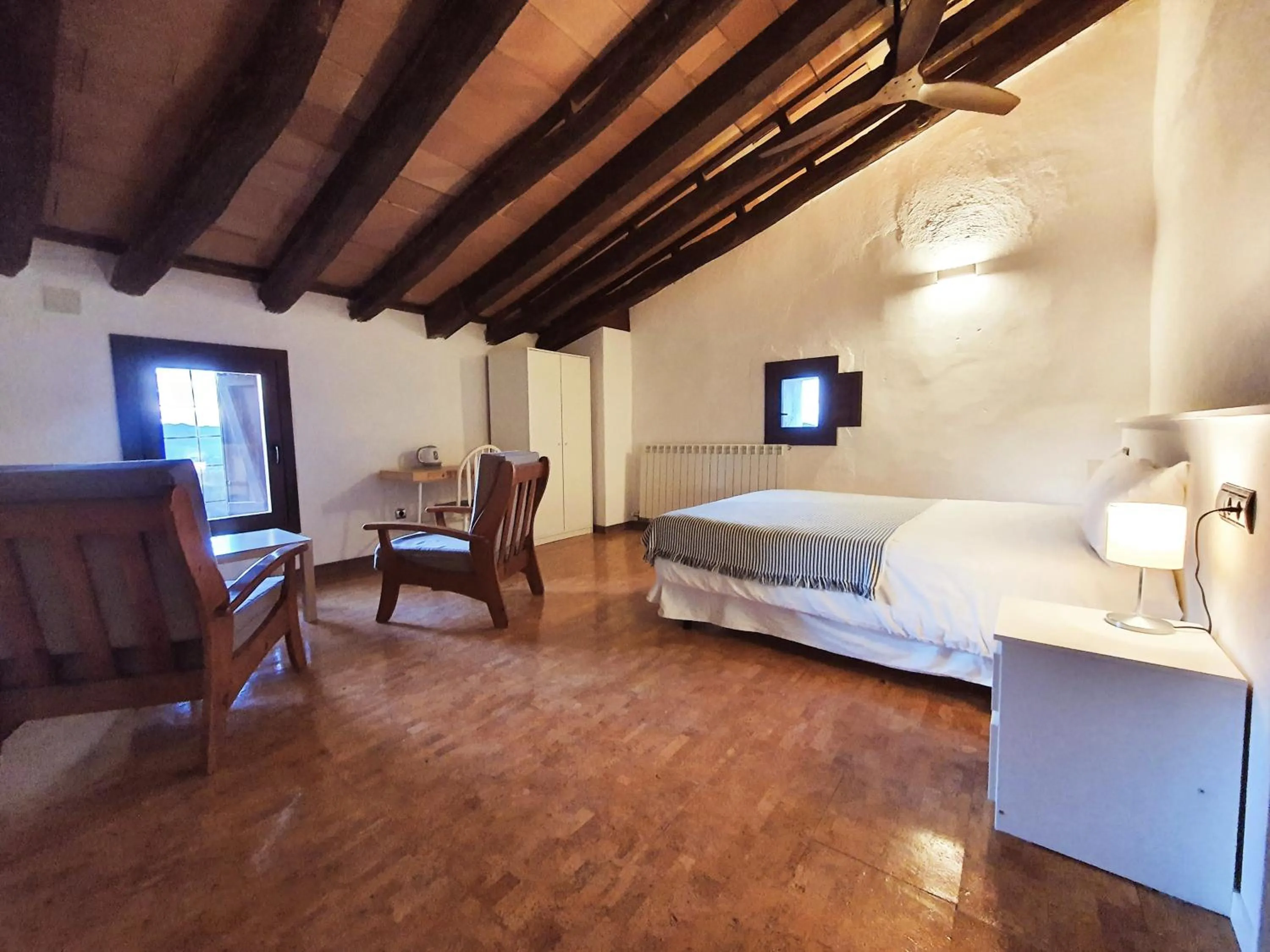 Bed in La Frasera Alojamiento Rural