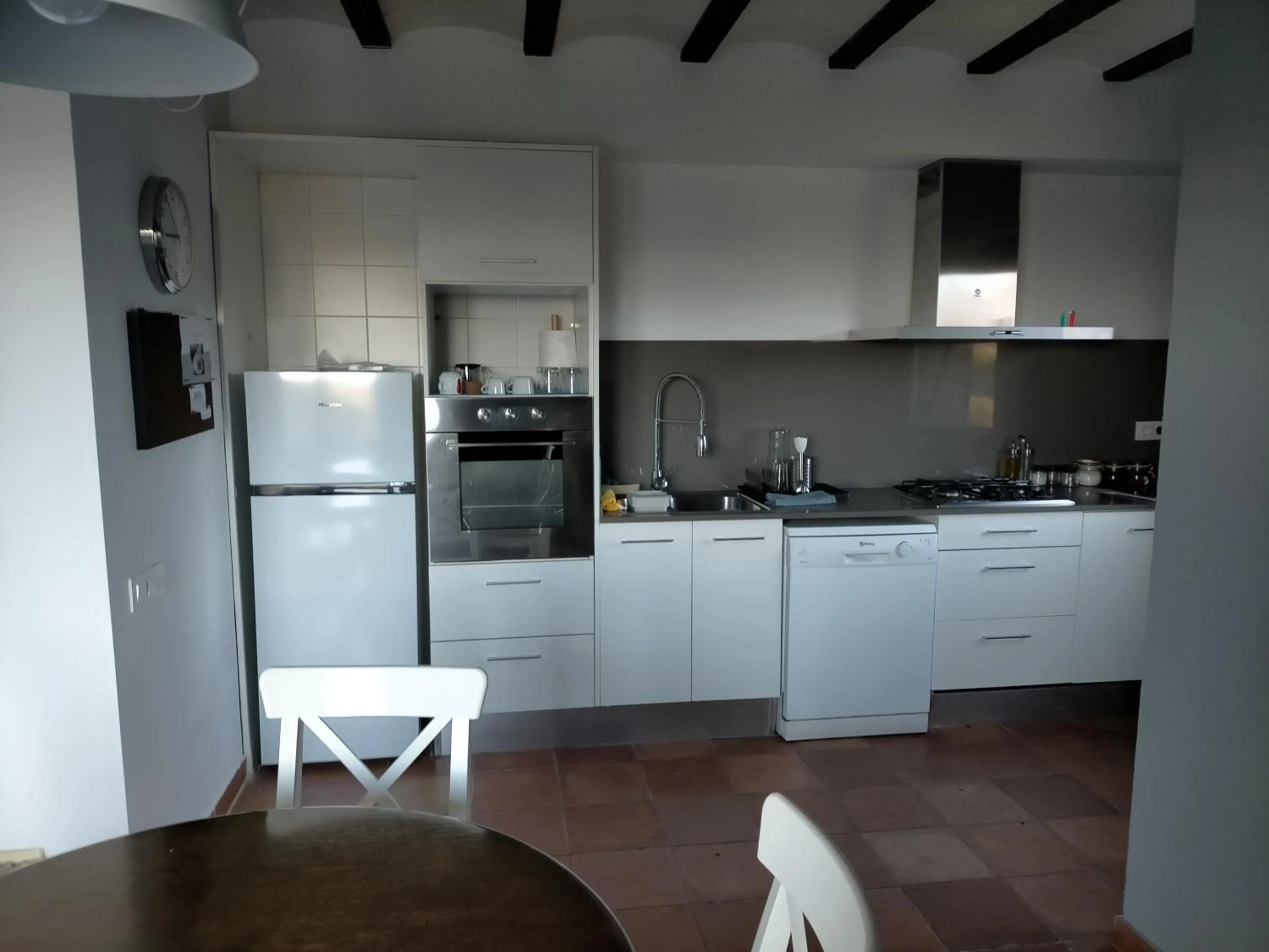 Kitchen or kitchenette in La Frasera Alojamiento Rural