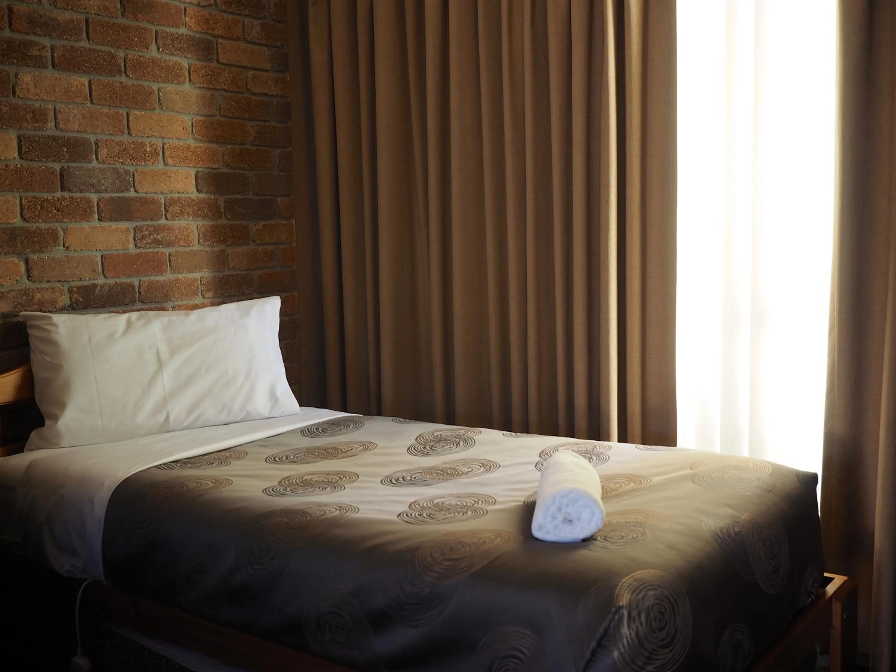 Bed in Burnie Ocean View Motel and Caravan Park