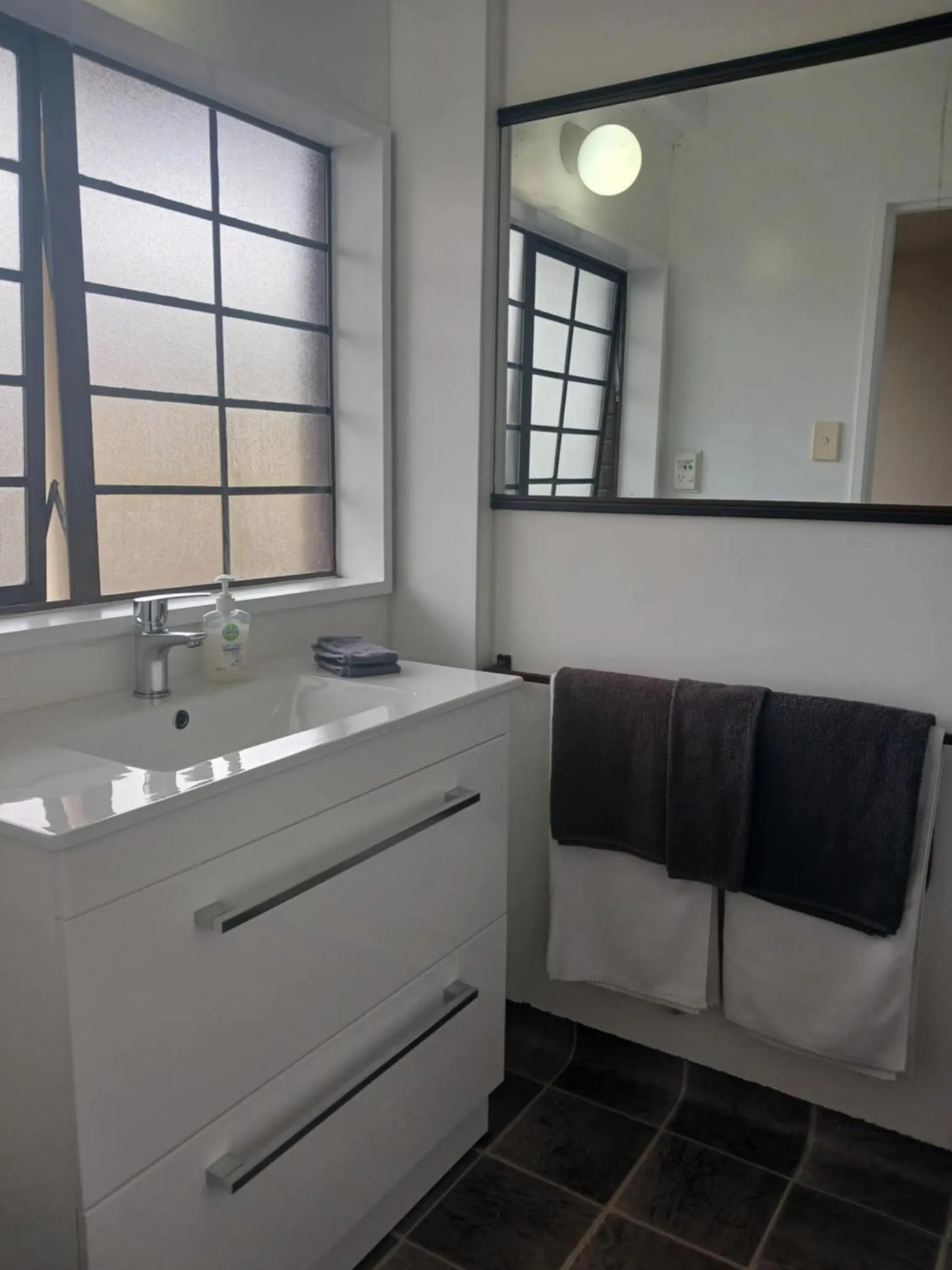 Bathroom in Ambassador Motel