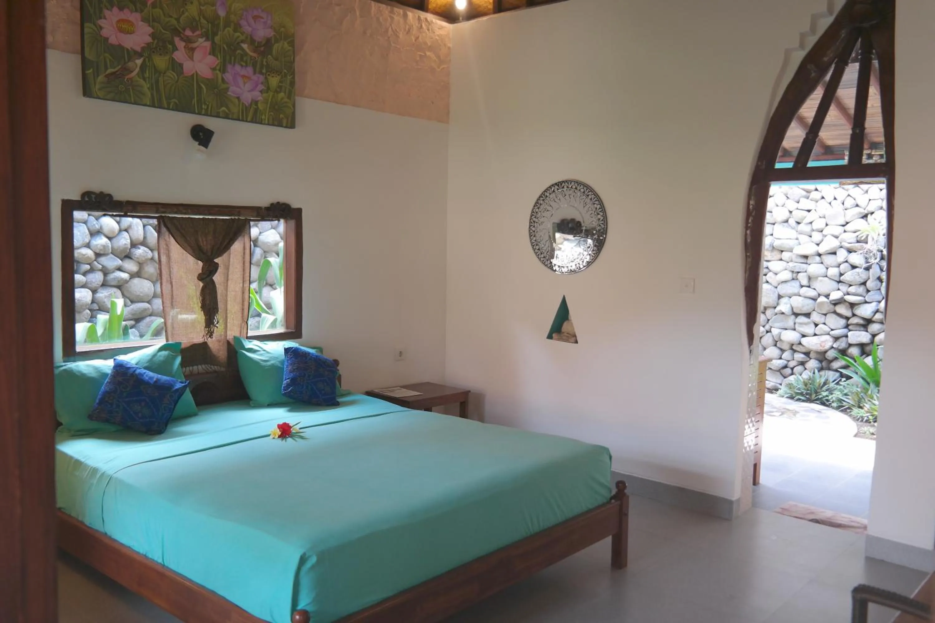 Bed in 1000 Dream Bungalow