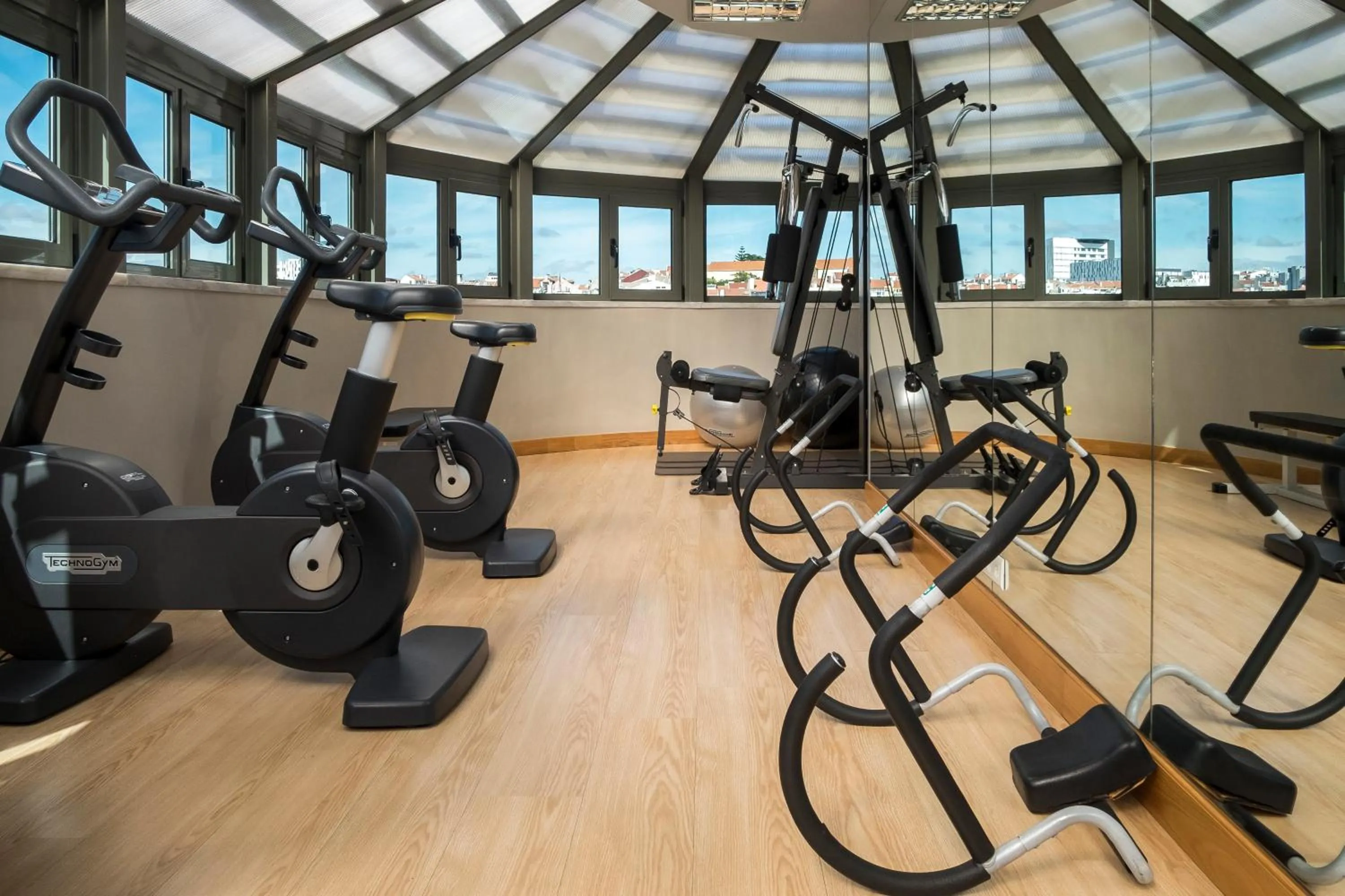 Fitness centre/facilities in Hotel Dom Carlos Liberty