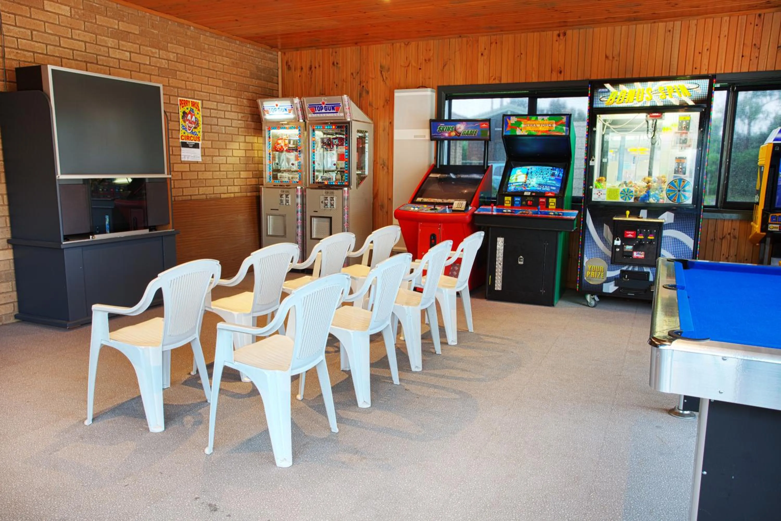 Game Room in Discovery Parks - Warrnambool