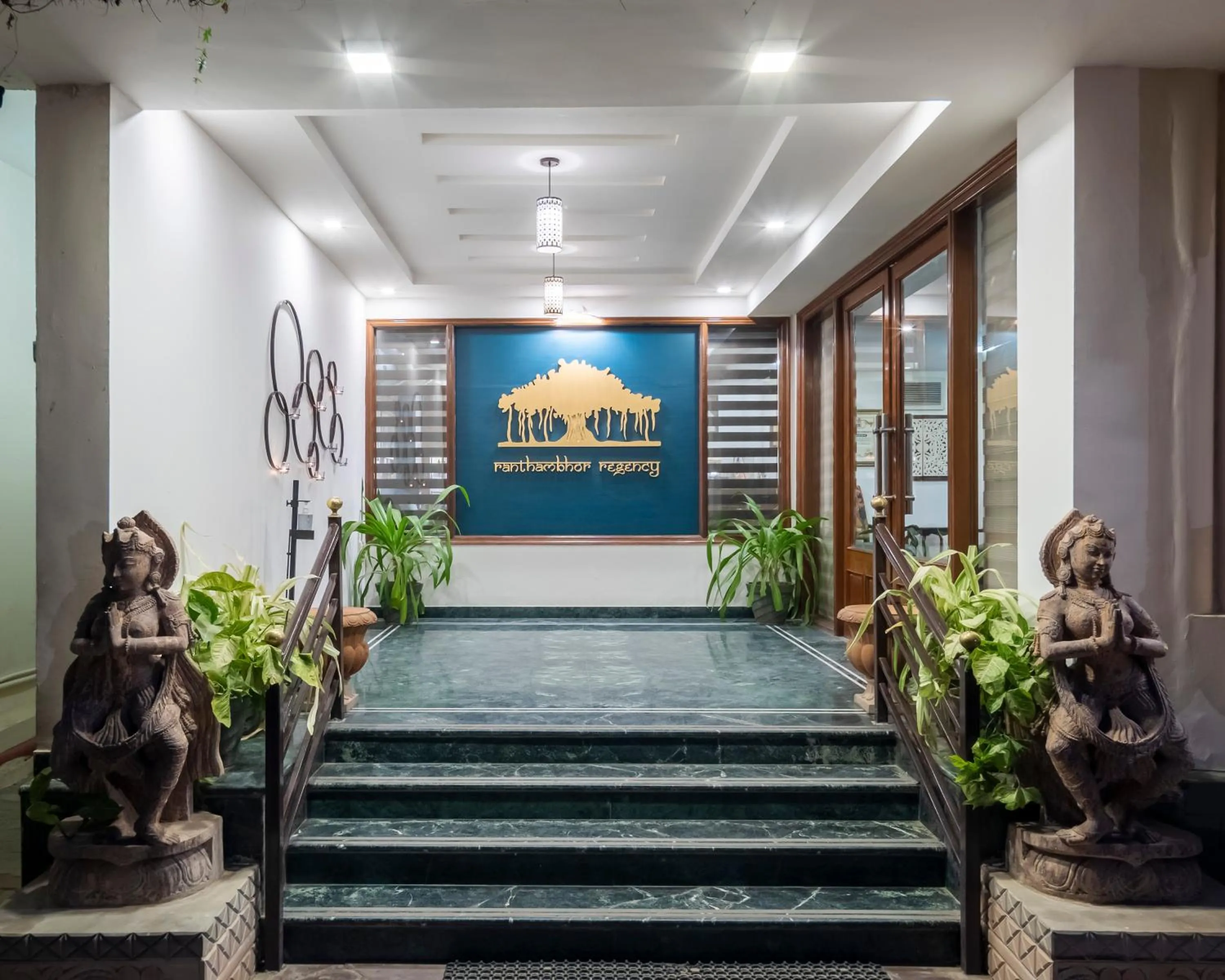 Facade/entrance in Hotel Ranthambore Regency