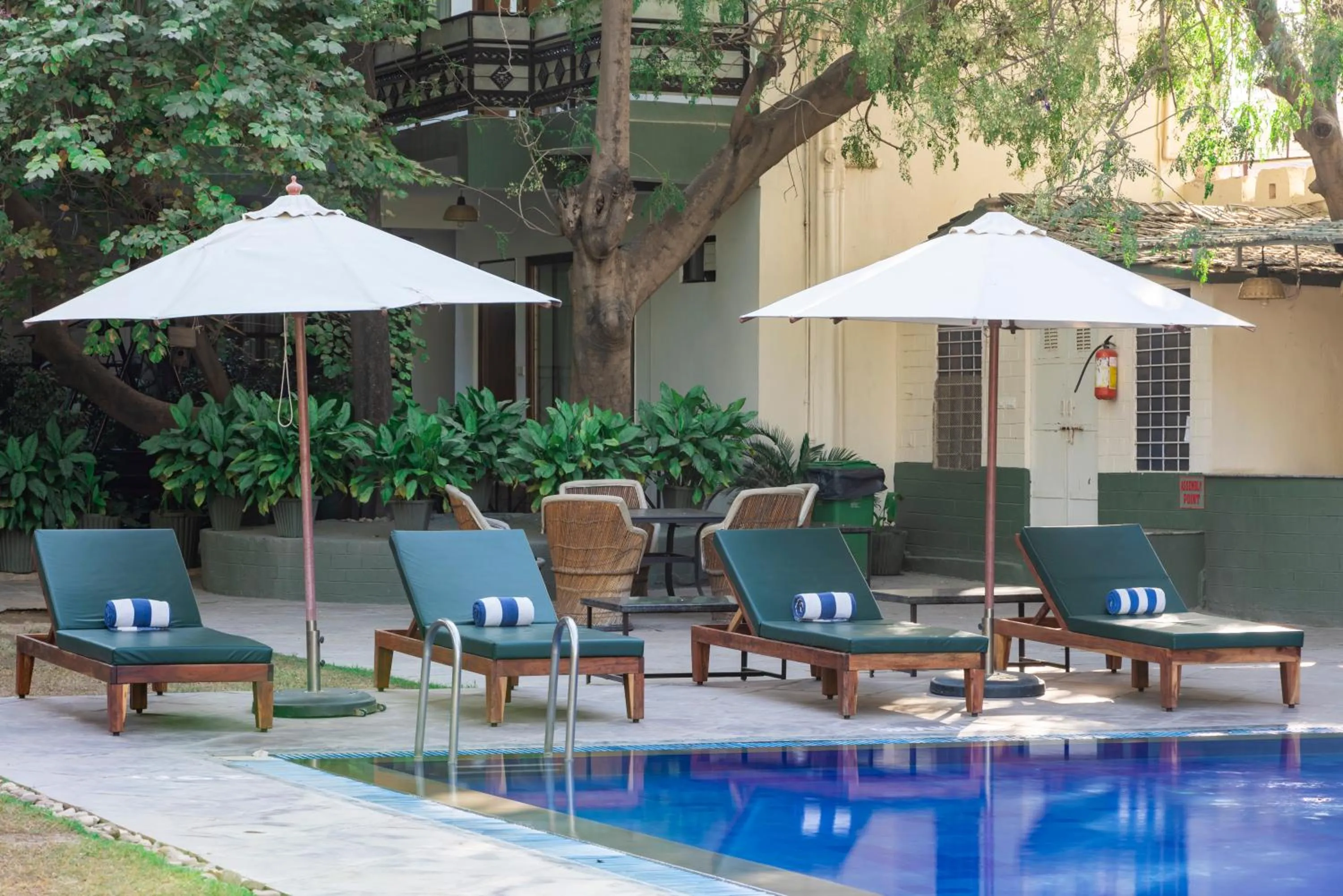 Swimming pool in Hotel Ranthambore Regency