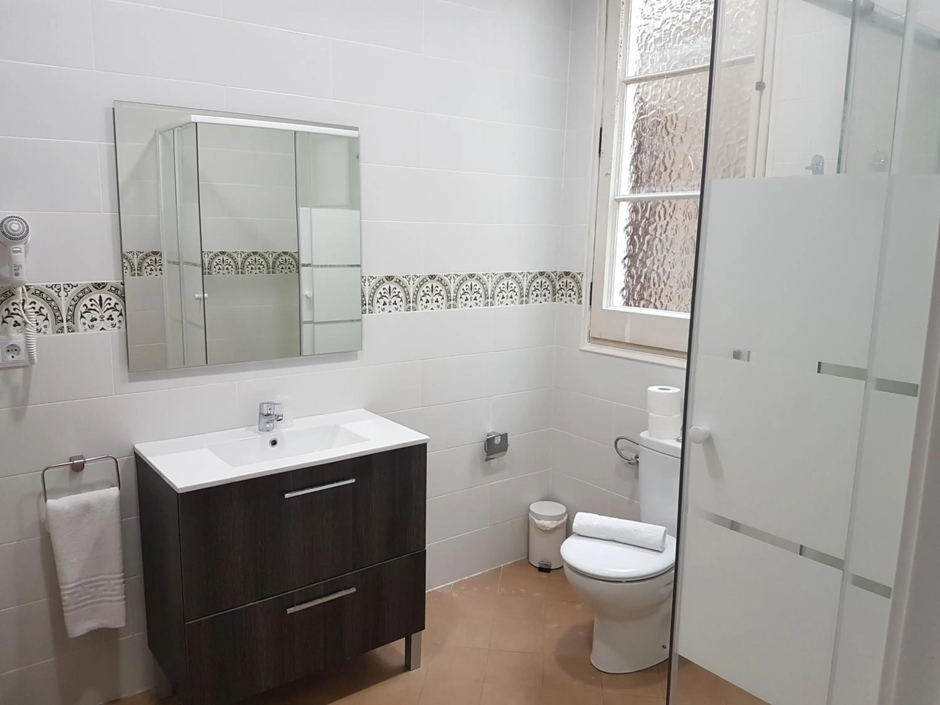 Bathroom in Hostal Martinval