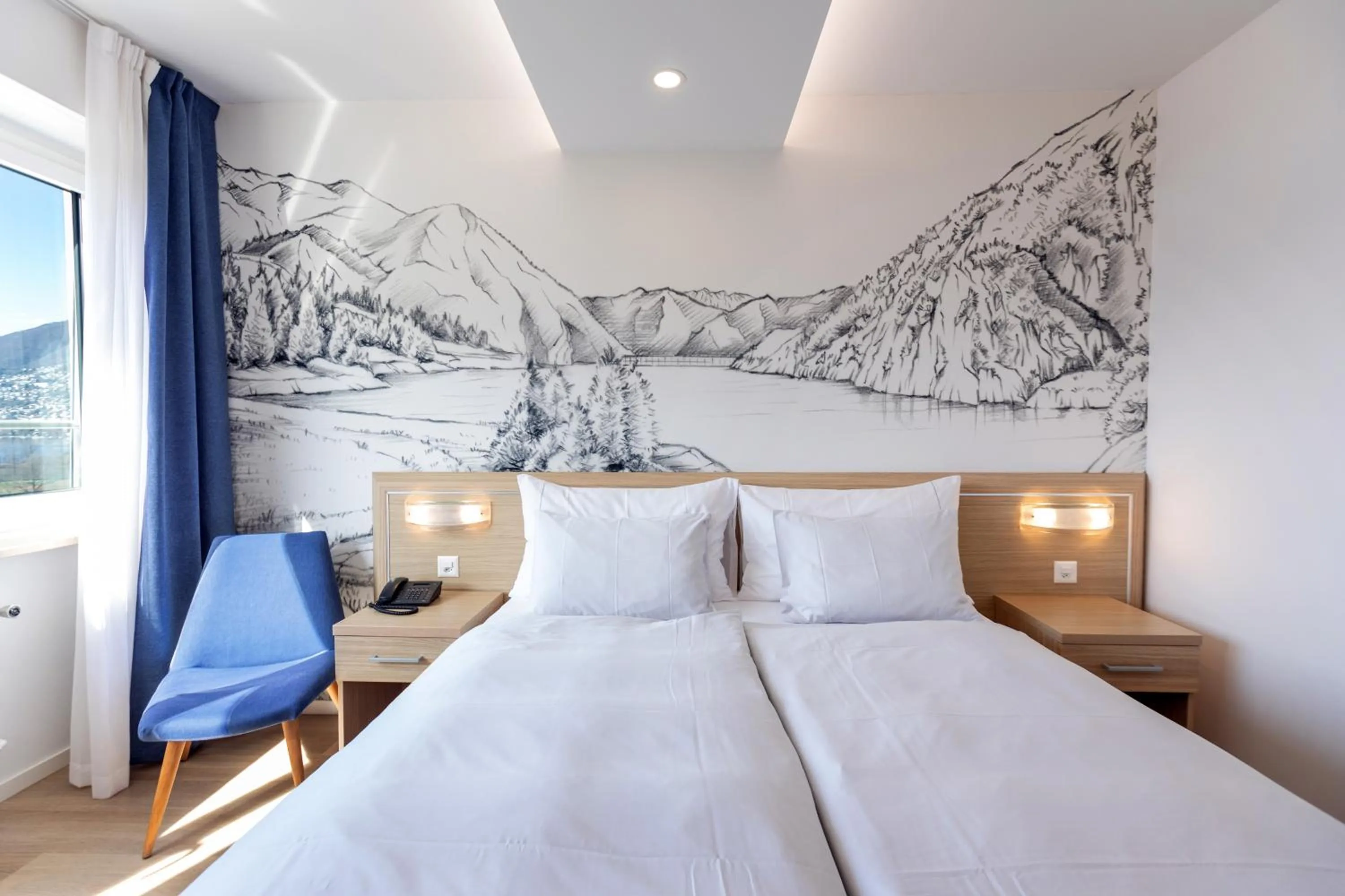 Bedroom, Bed in Hotel Village Campofelice