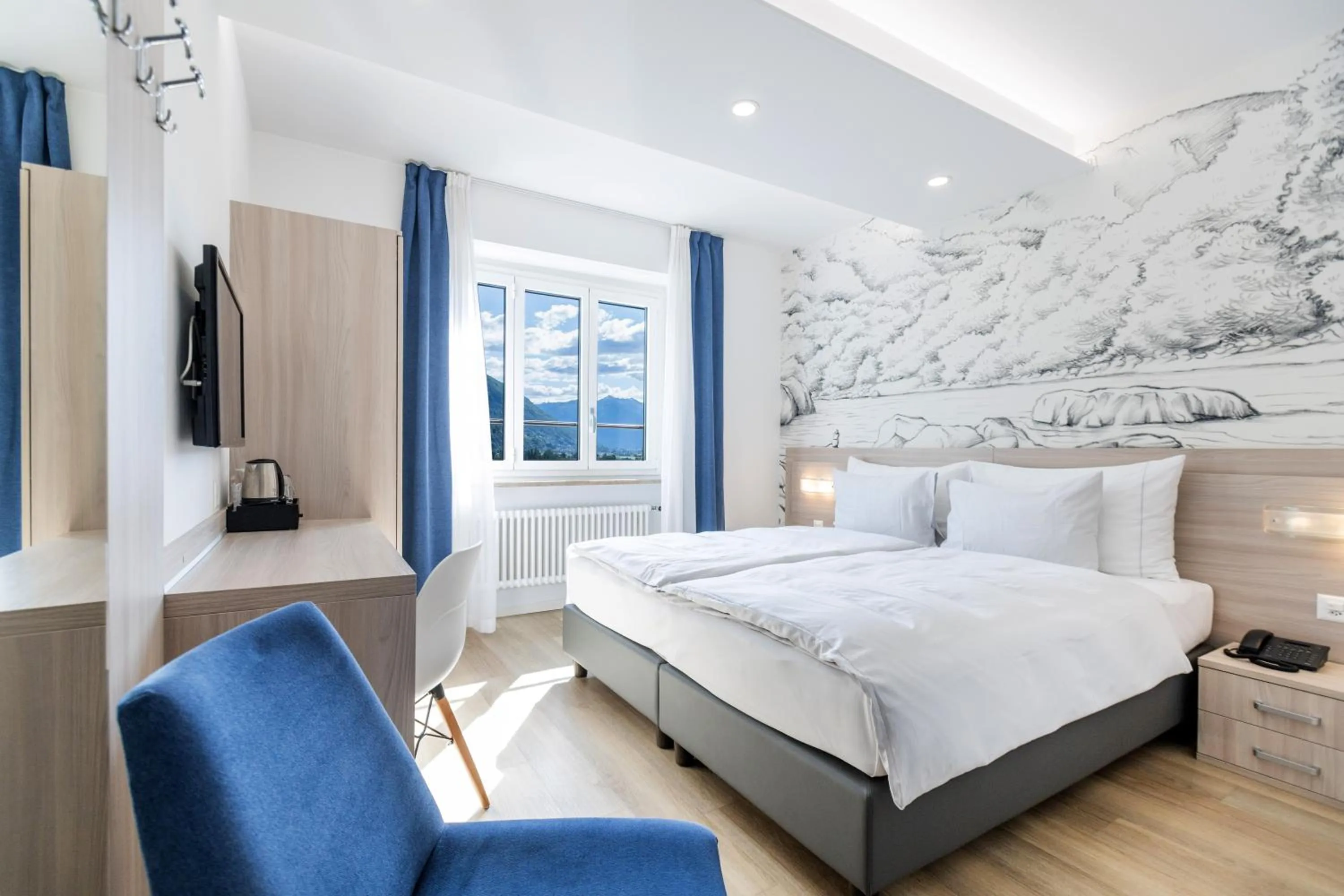 Bed in Hotel Village Campofelice