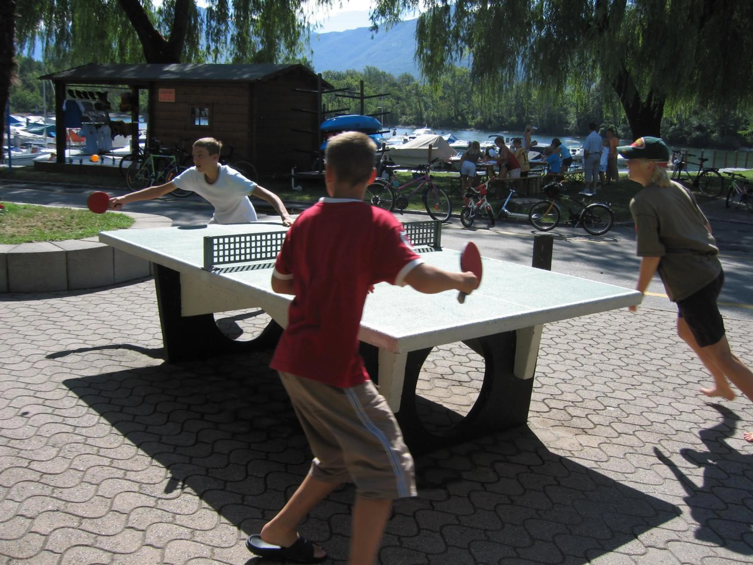 Table tennis in Hotel Village Campofelice