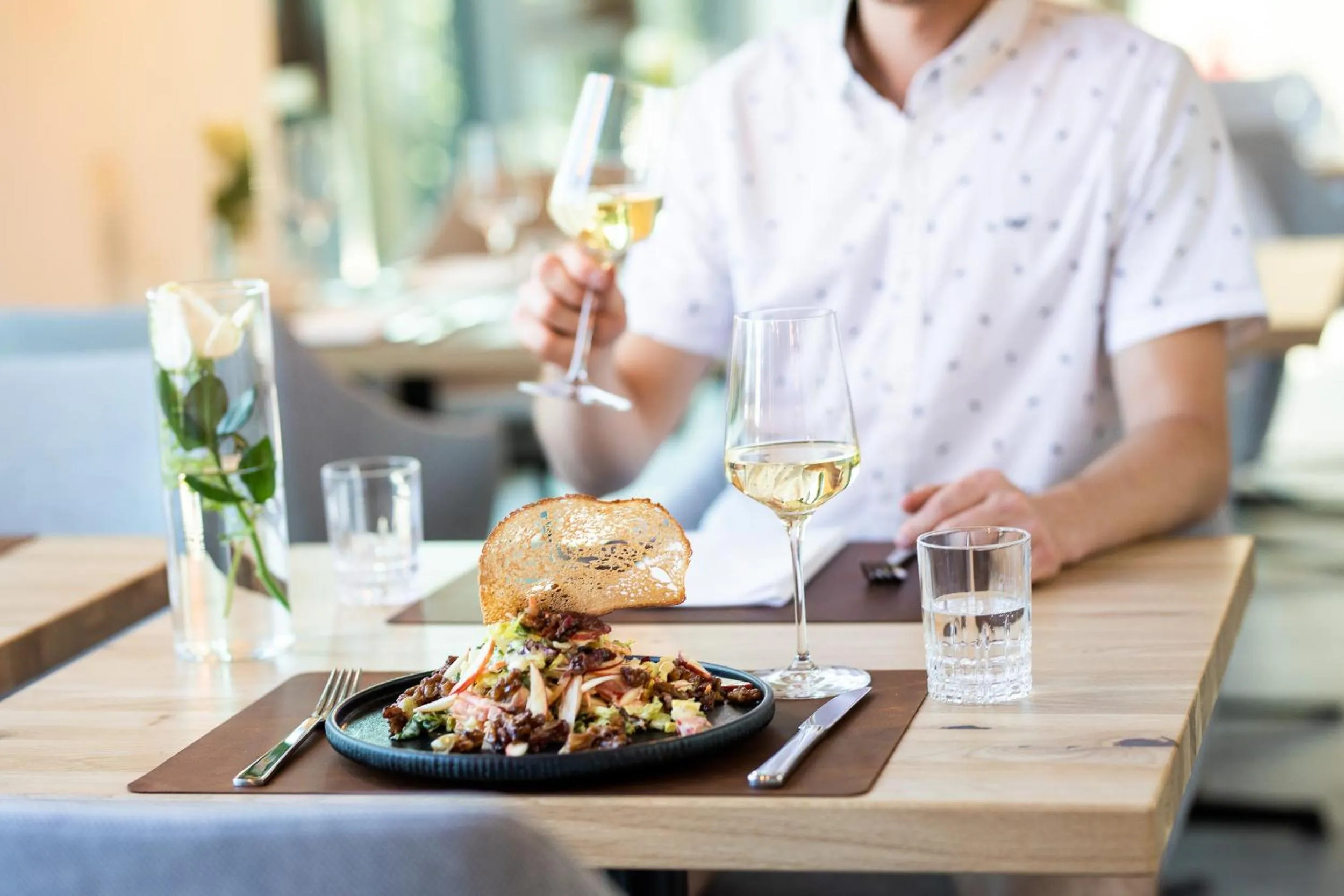 Food and drinks in Schwan und Post Business Quarters