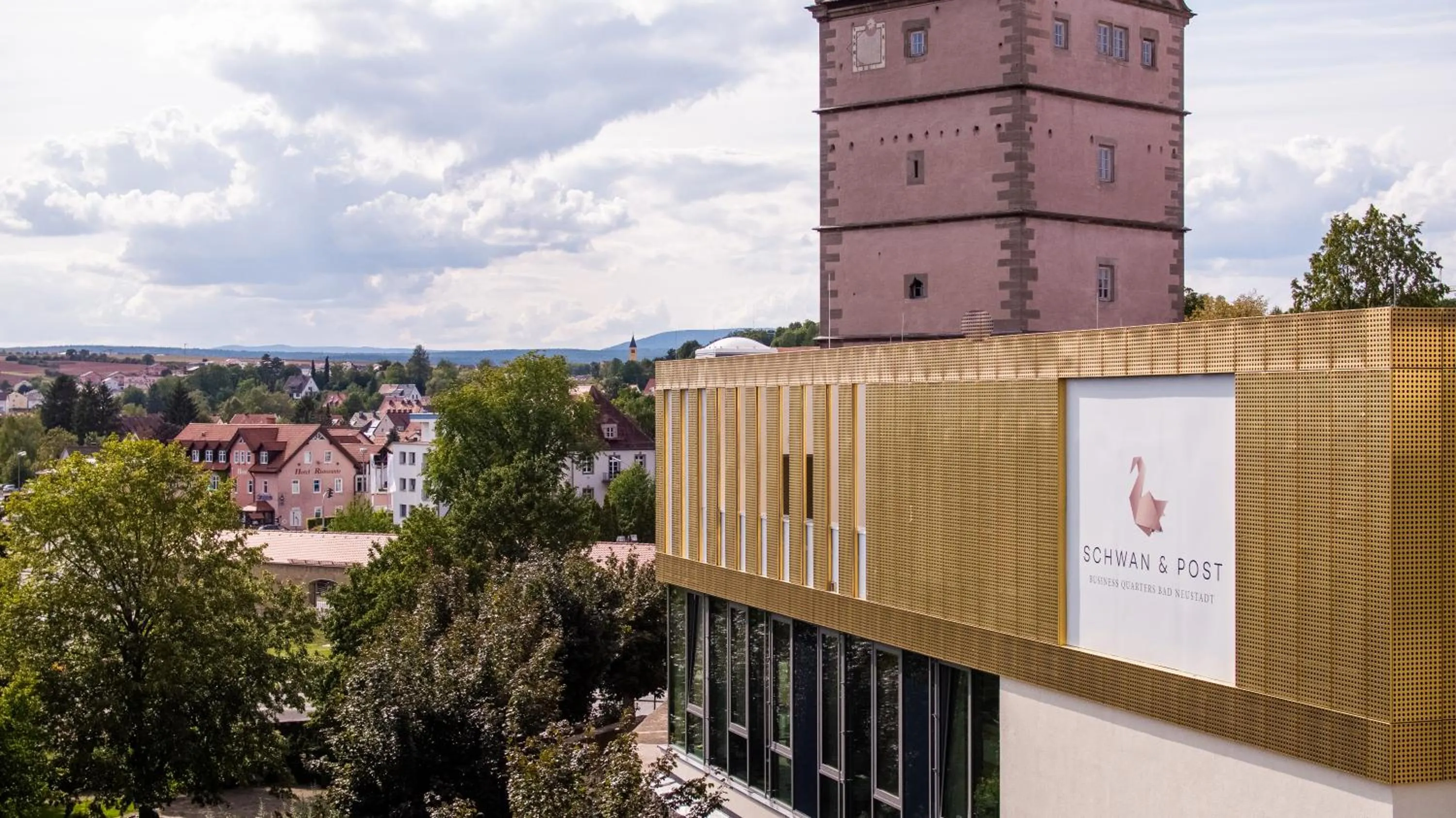 Property building in Schwan und Post Business Quarters