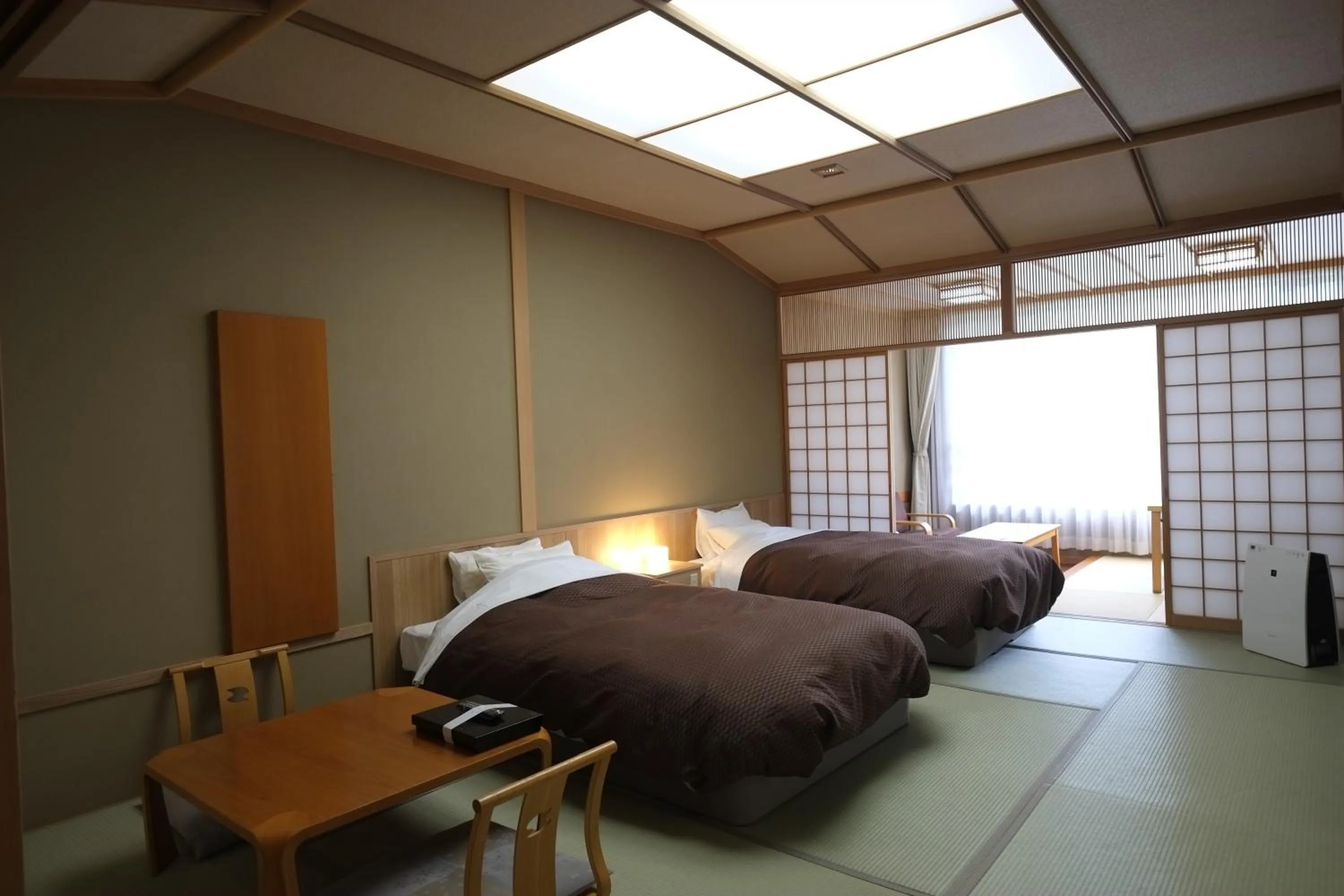 Bed in Nikko Senhime Monogatari