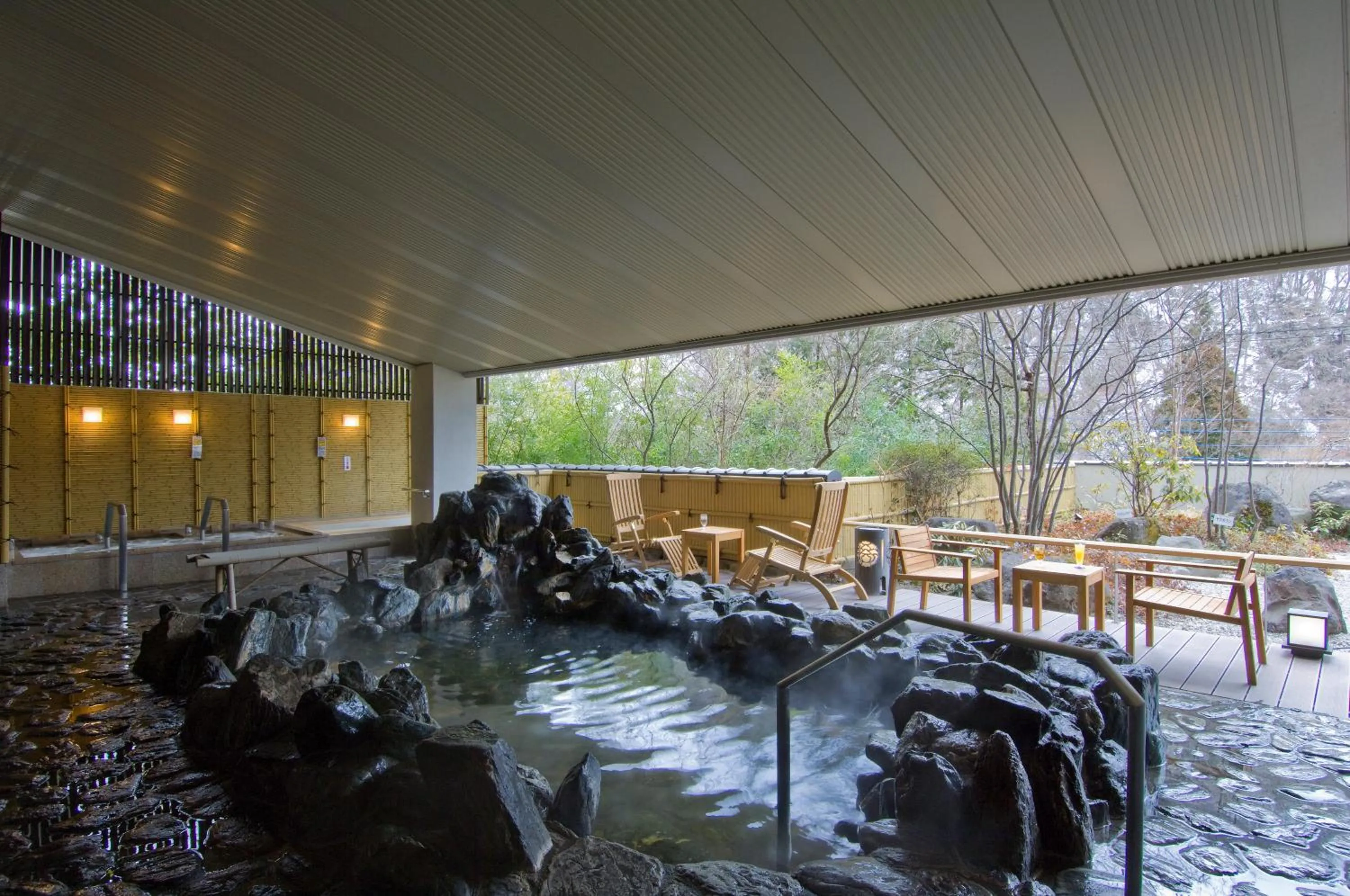 Hot Spring Bath in Nikko Senhime Monogatari