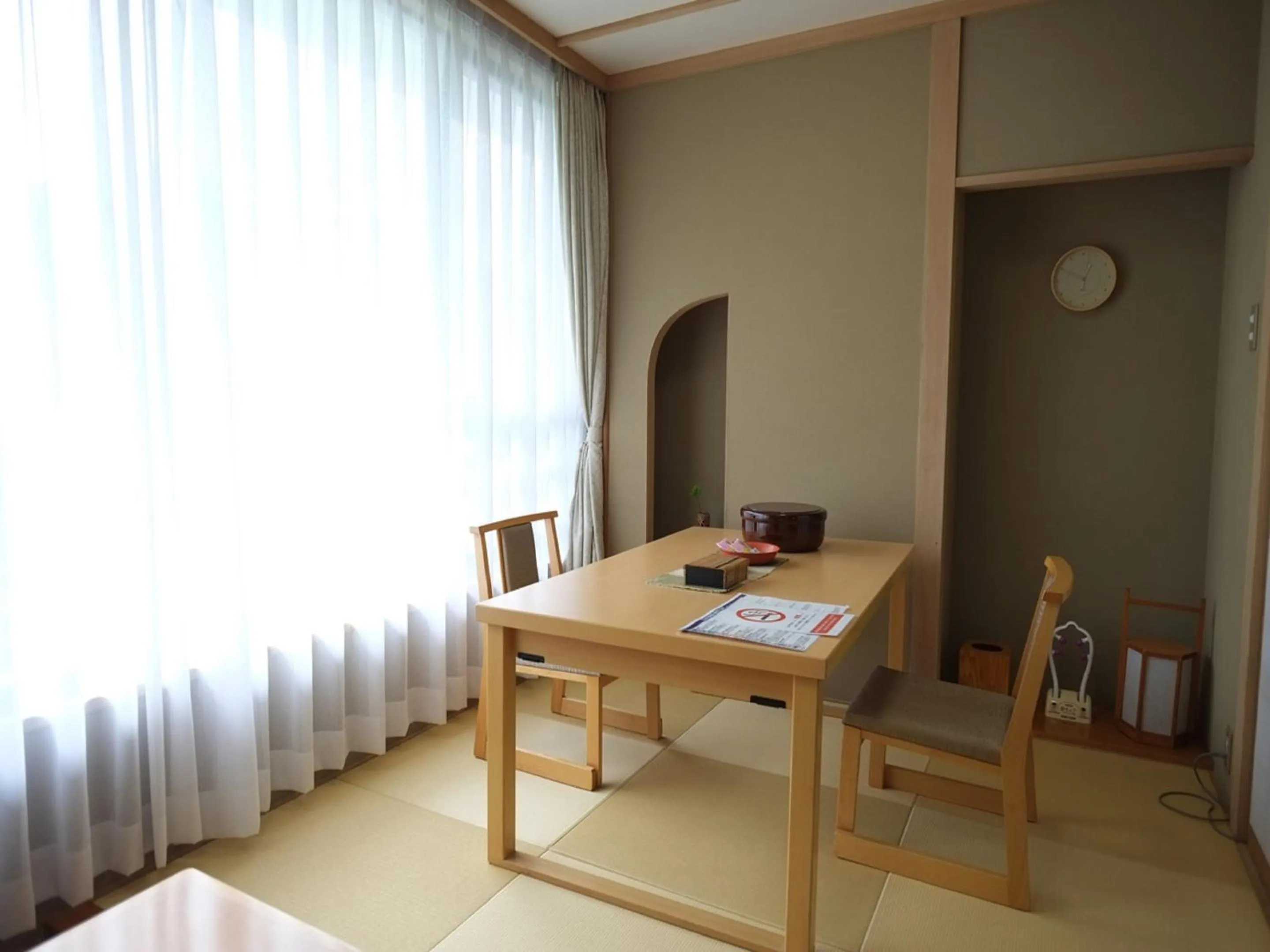 Seating area in Nikko Senhime Monogatari