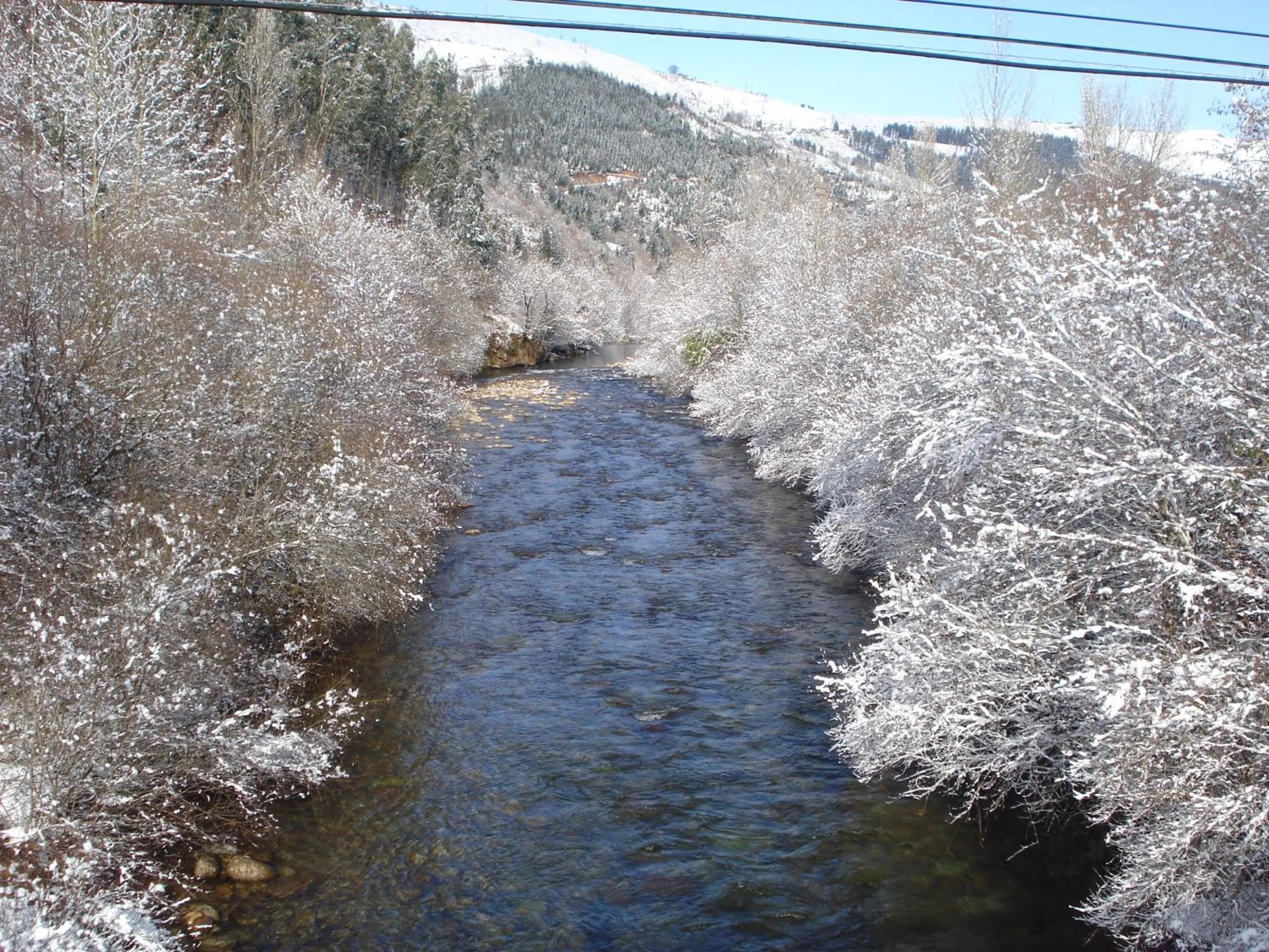 River view in El Bosque de La Anjana