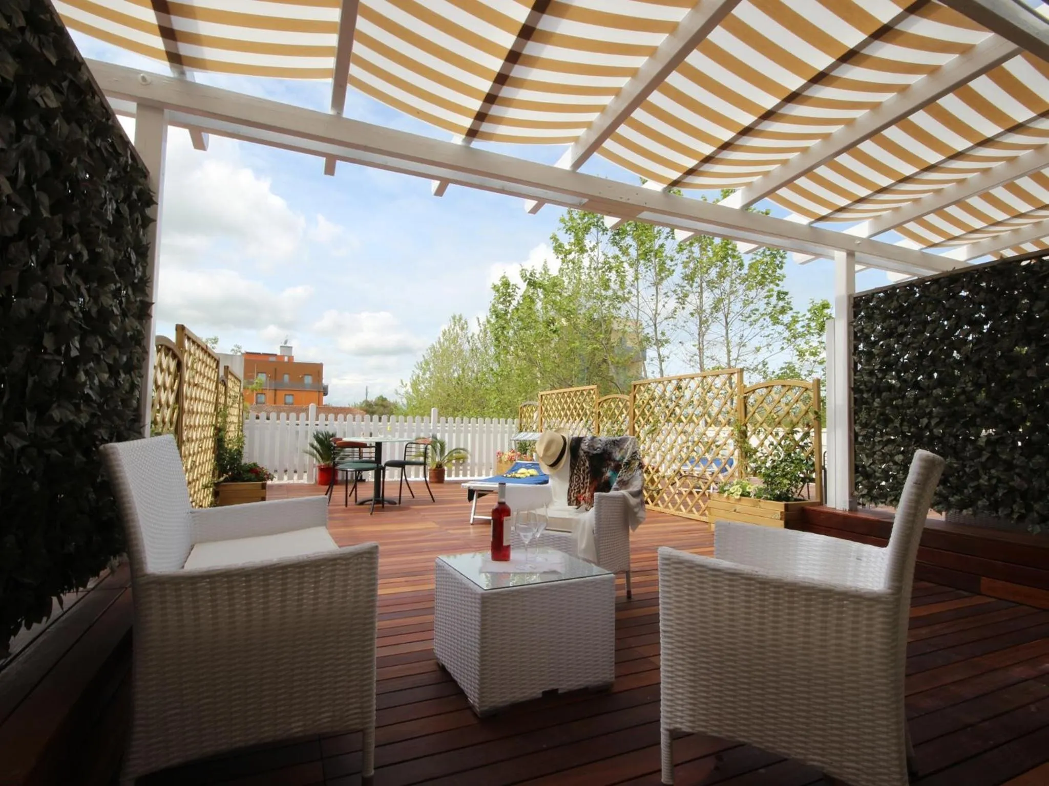 Balcony/Terrace in Hotel Arabel