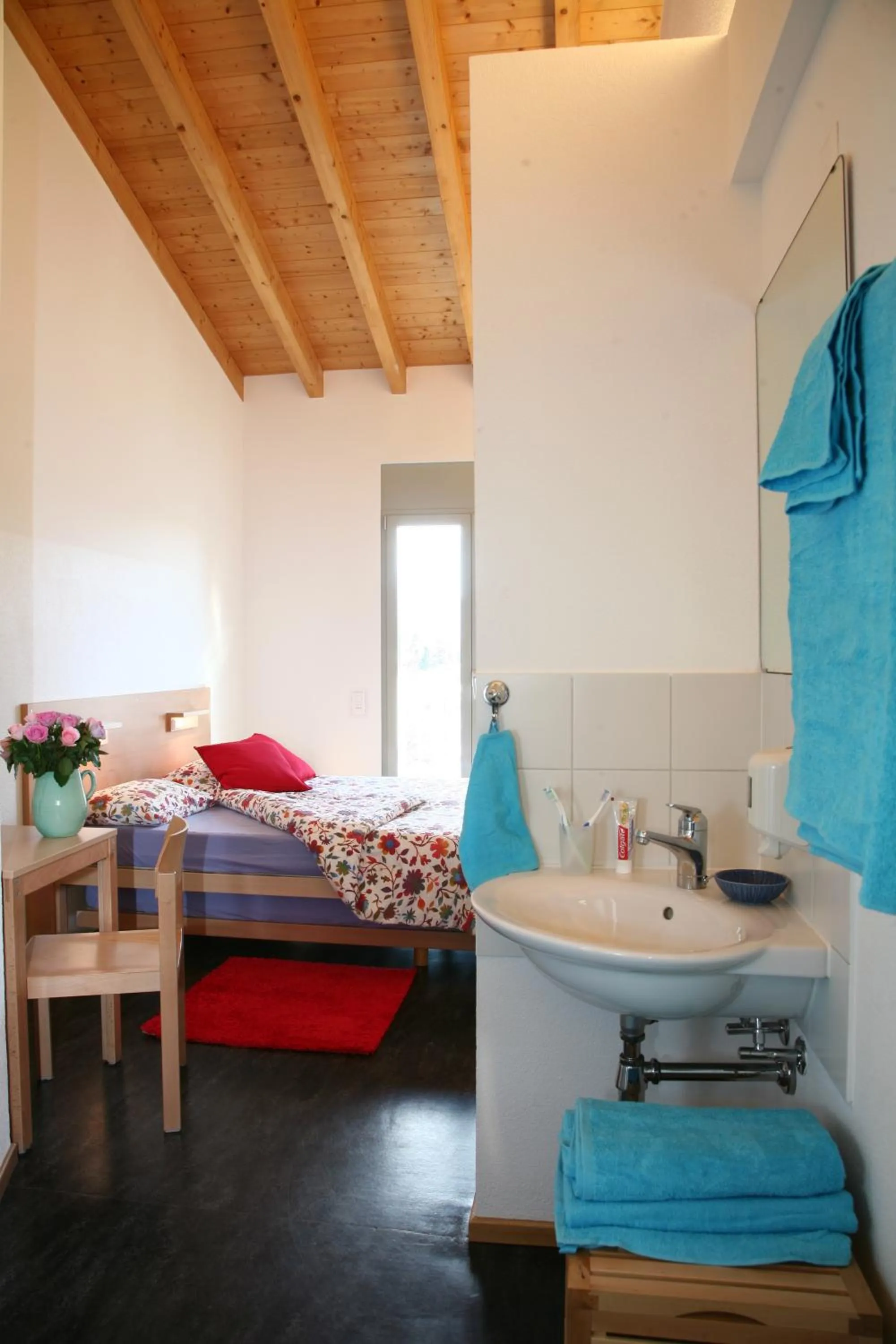 Bed in Lugano Savosa Youth Hostel