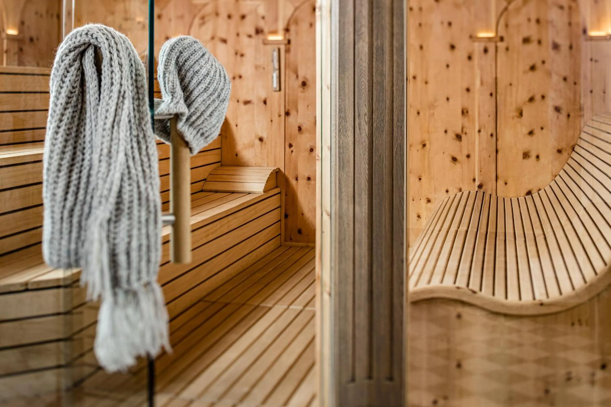Sauna in Savoy Dolomites Luxury & Spa Hotel