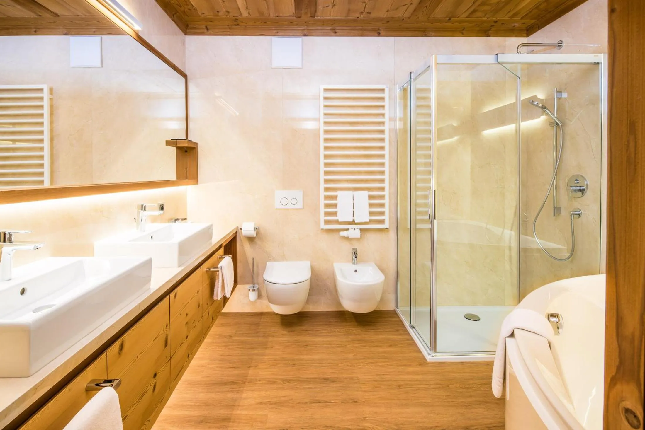 Bathroom in Savoy Dolomites Luxury & Spa Hotel