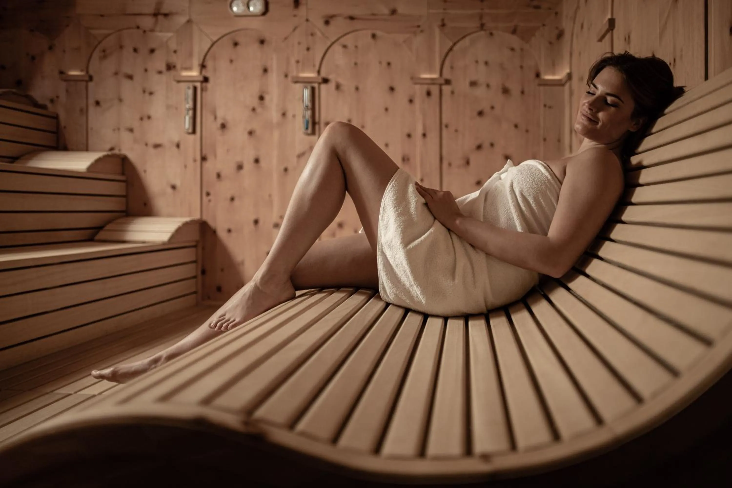 Sauna in Savoy Dolomites Luxury & Spa Hotel