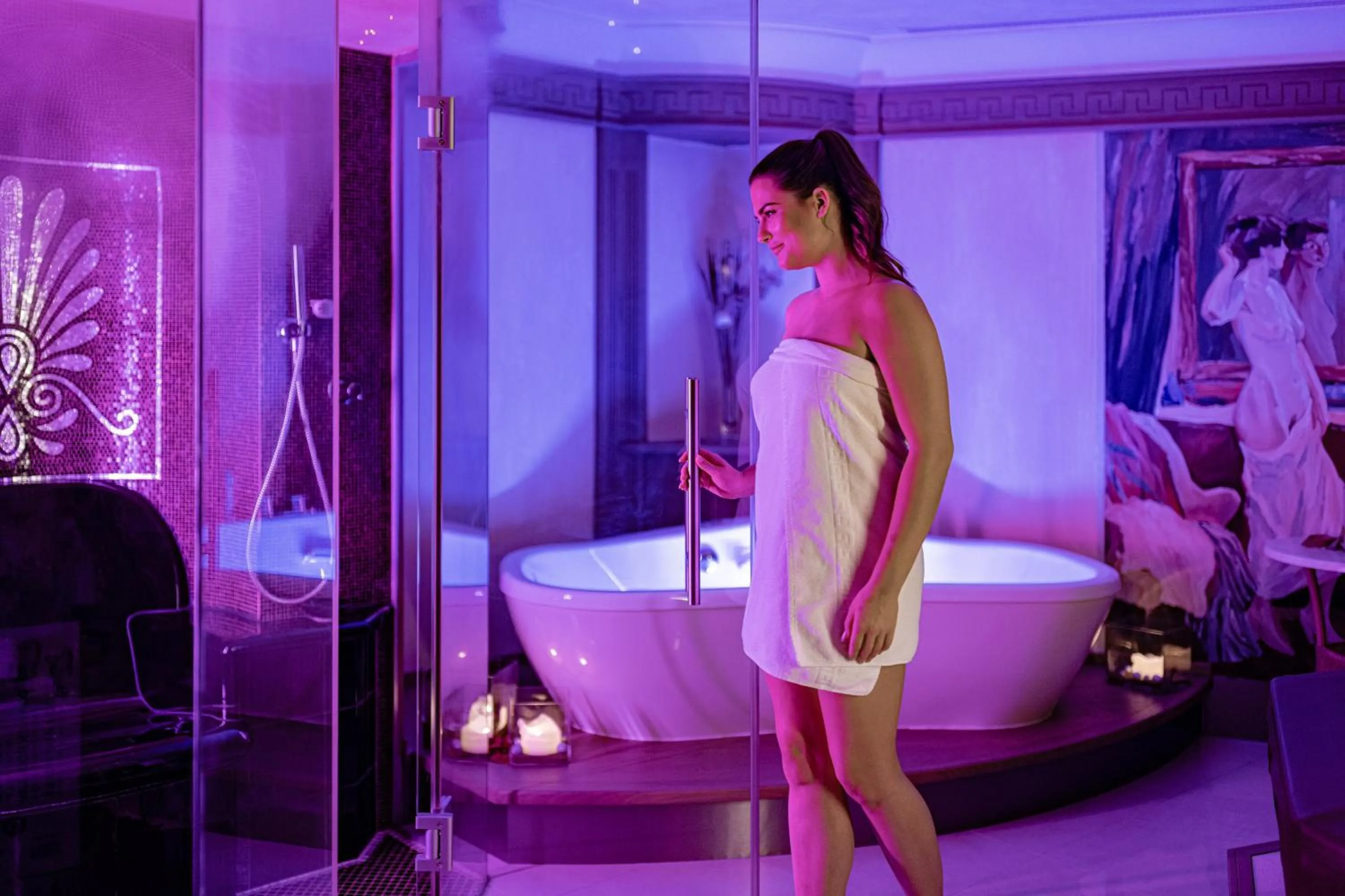 Sauna in Savoy Dolomites Luxury & Spa Hotel