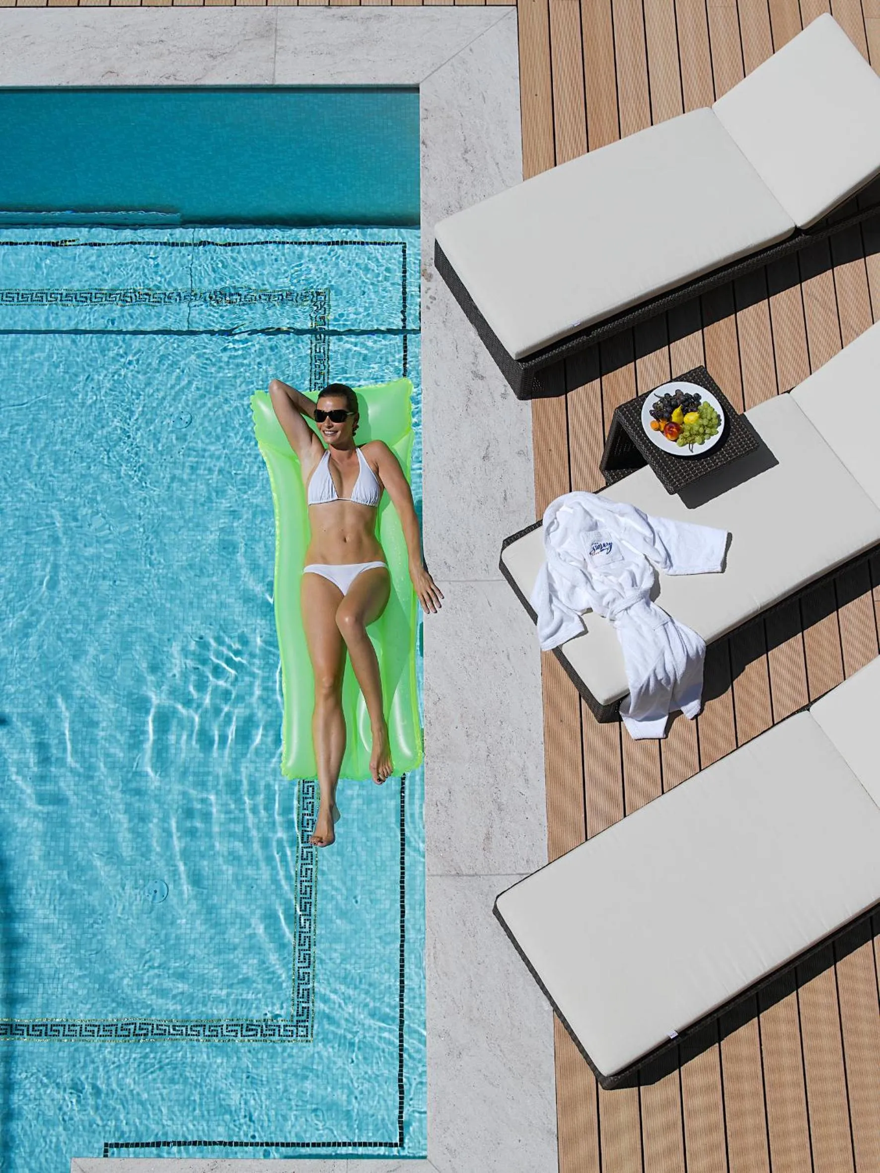 Swimming pool in Savoy Dolomites Luxury & Spa Hotel