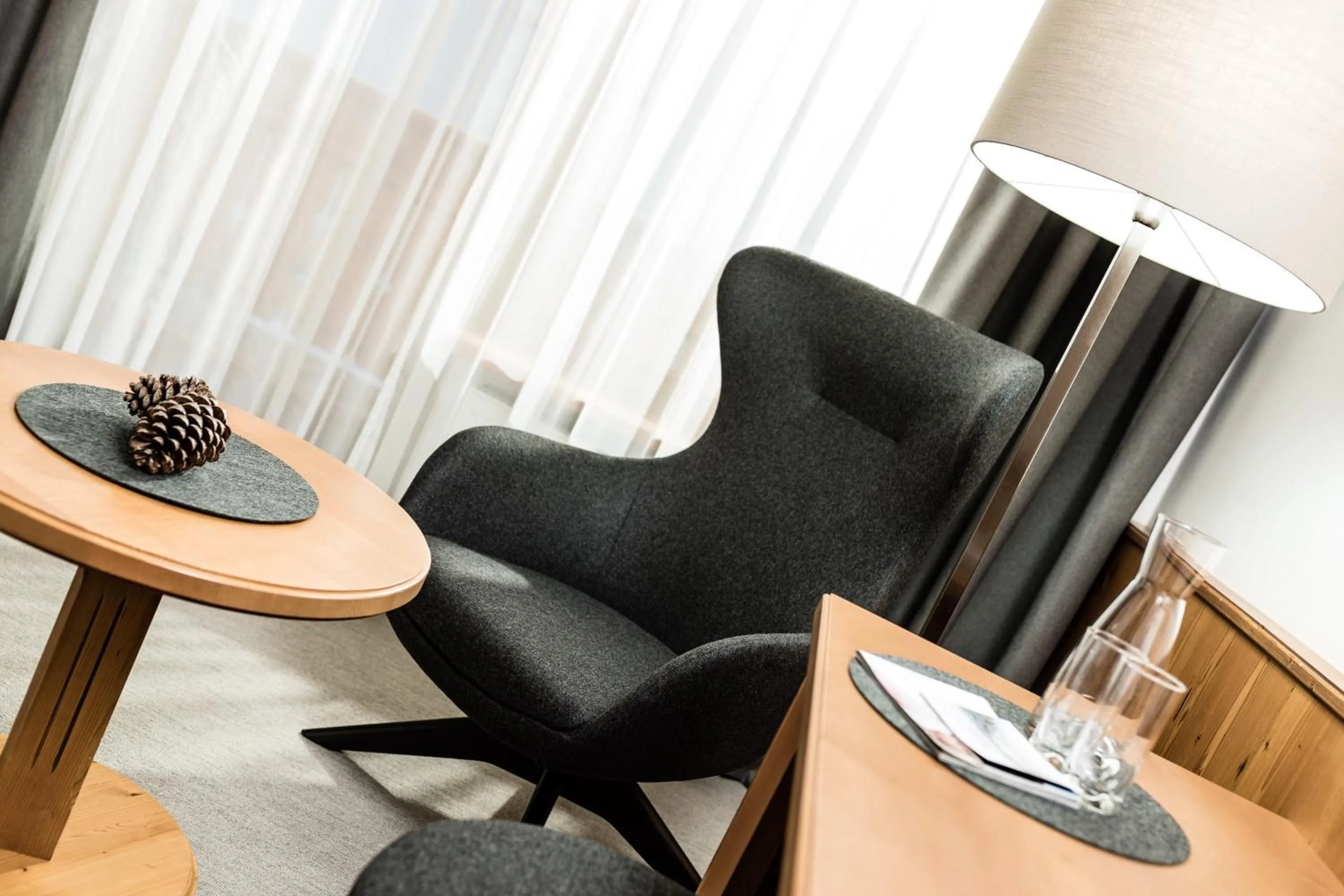 Seating area in Savoy Dolomites Luxury & Spa Hotel