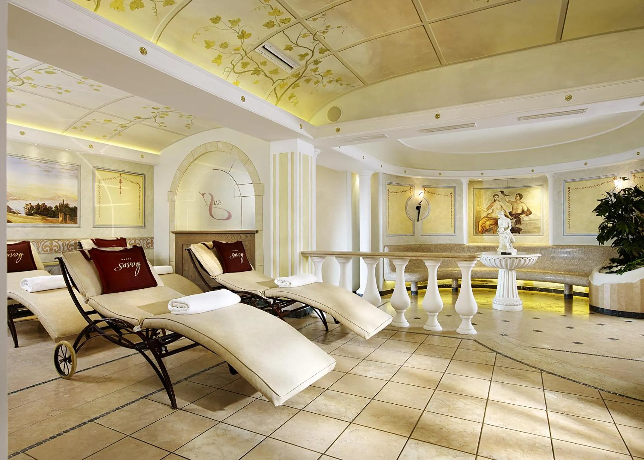 Spa and wellness centre/facilities in Savoy Dolomites Luxury & Spa Hotel