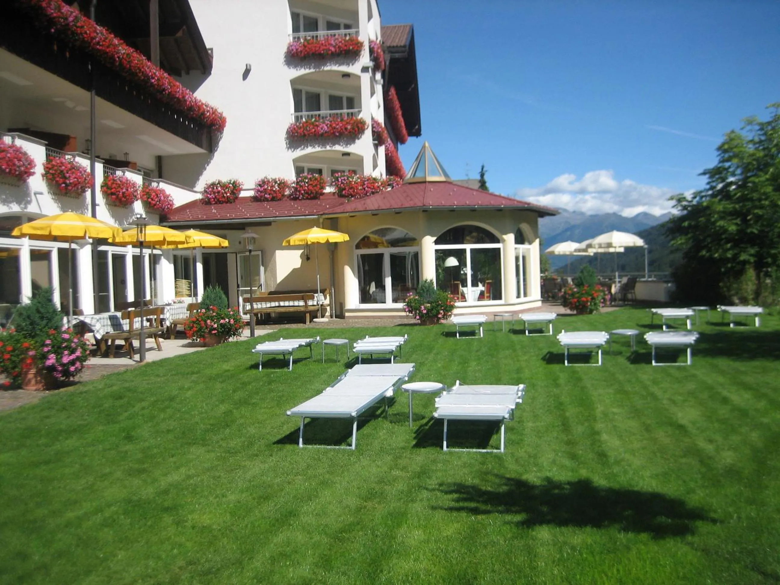 Garden in Hotel Seeber