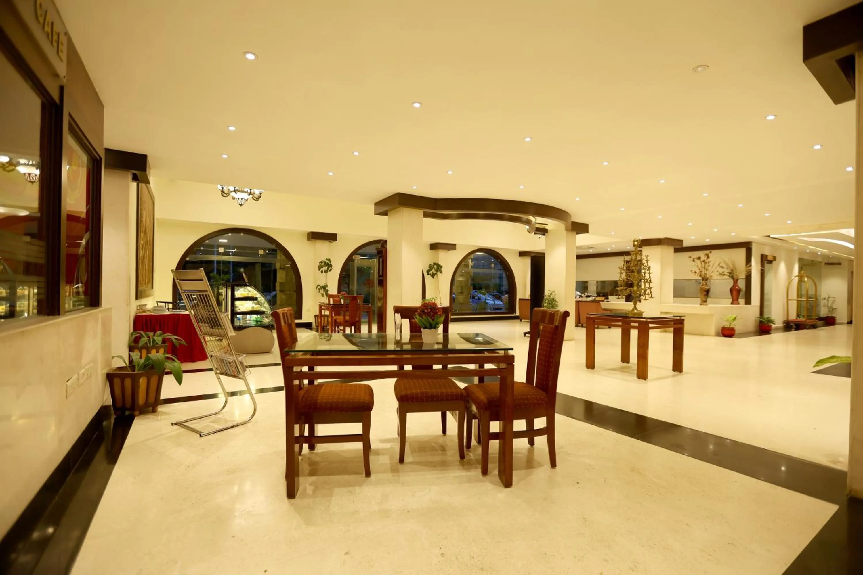 Lobby or reception in Breeze Residency