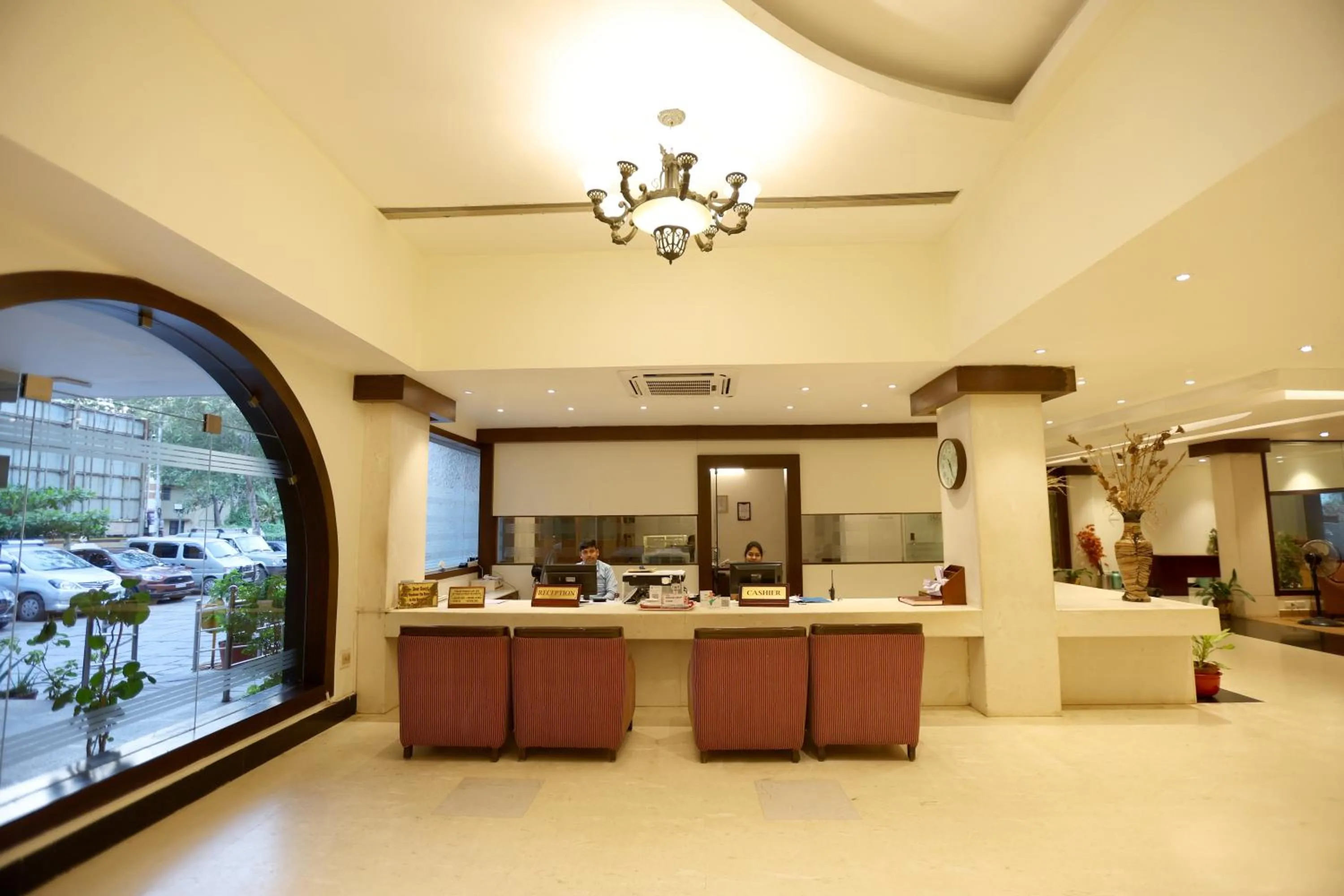 Lobby or reception in Breeze Residency