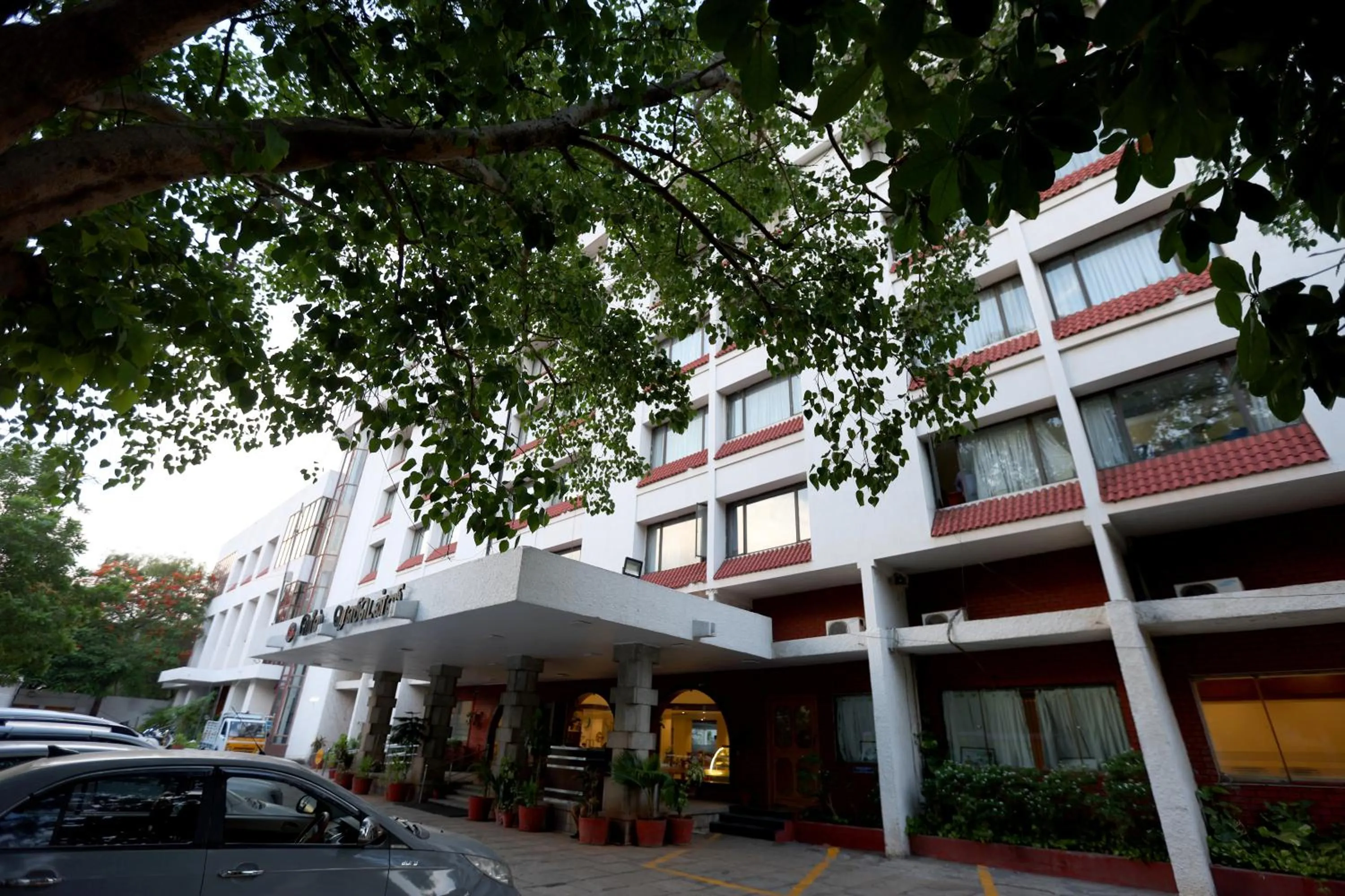 Facade/entrance in Breeze Residency