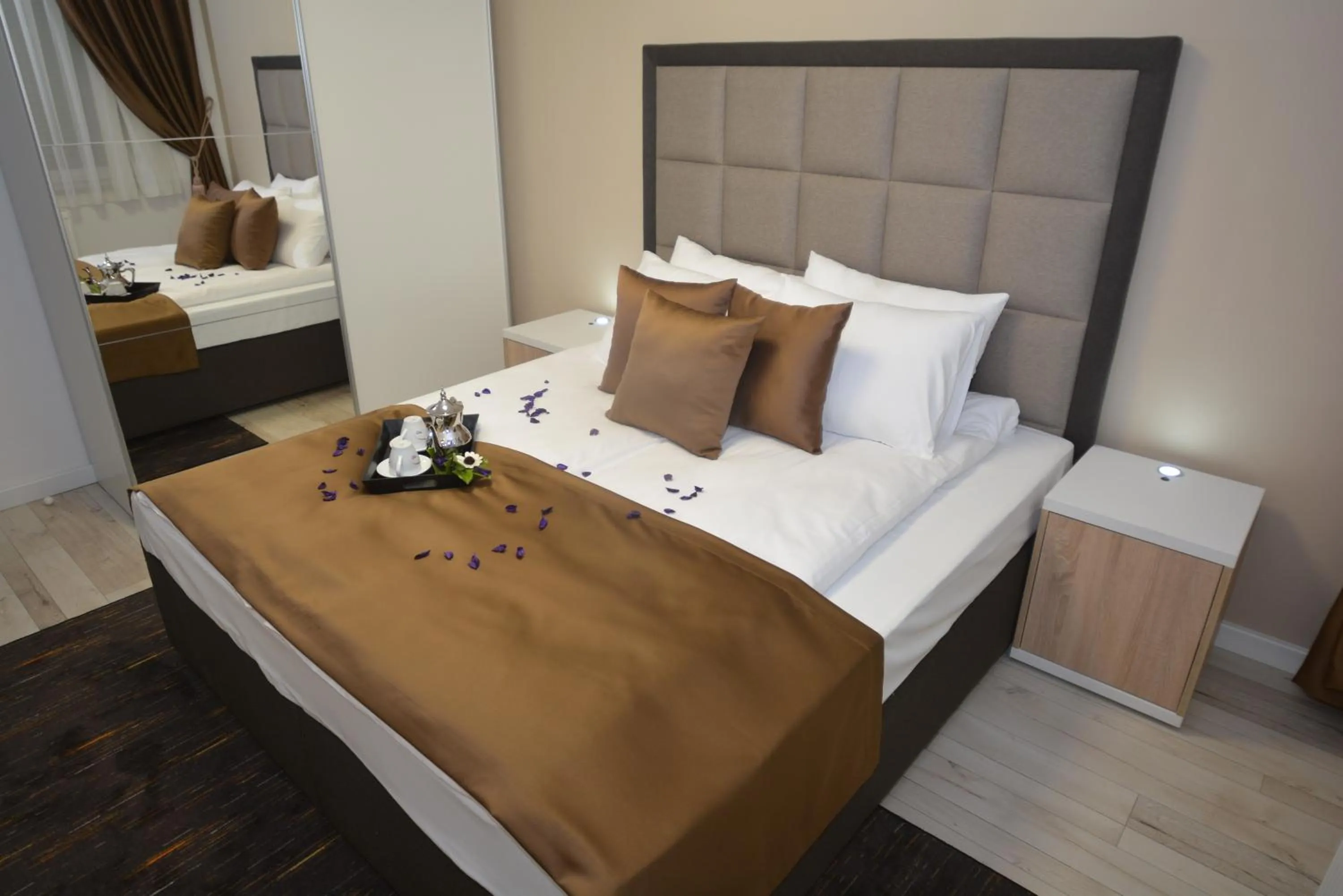 Bed in Apart Hotel Family