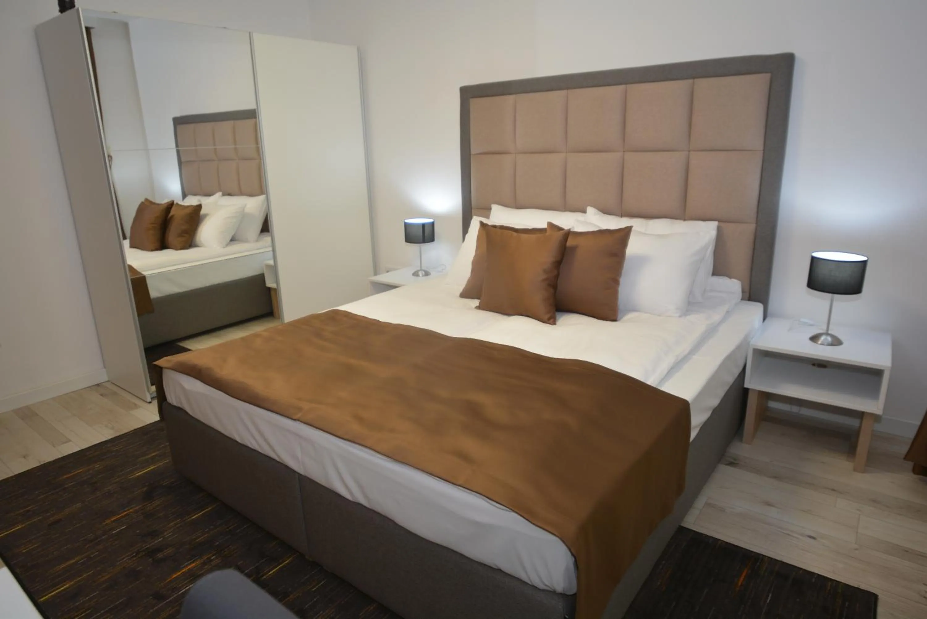 Bed in Apart Hotel Family