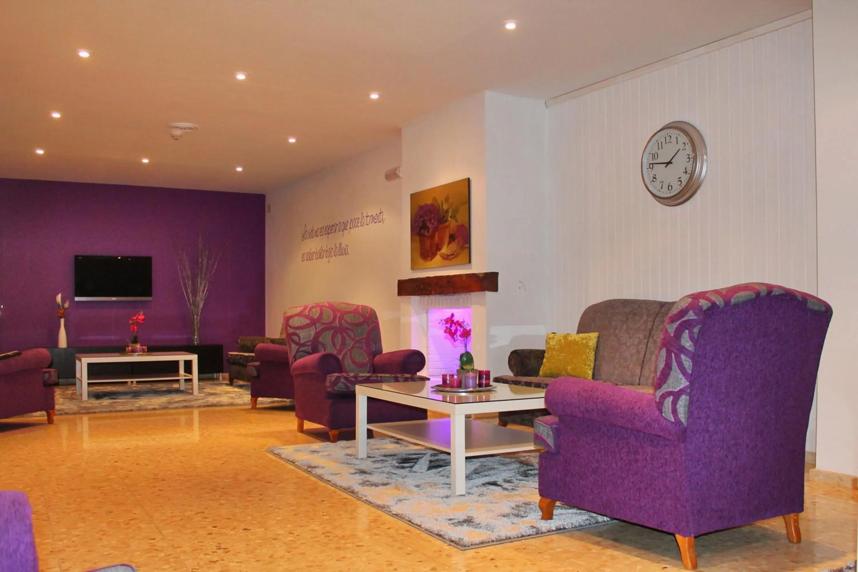 Lobby or reception in Hotel Marola