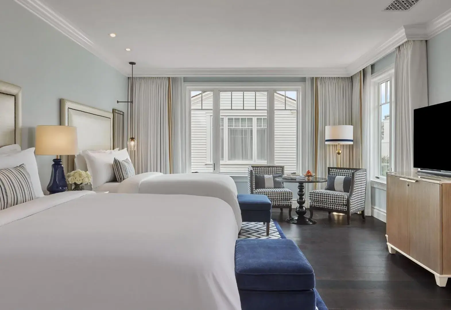 Mobility/Hearing Accessible Montecito Bungalow Queen, ADA Tub in Rosewood Miramar Beach Mobility/Hearing Accessible Montecito Bungalow Queen, ADA Tub in Rosewood Miramar Beach