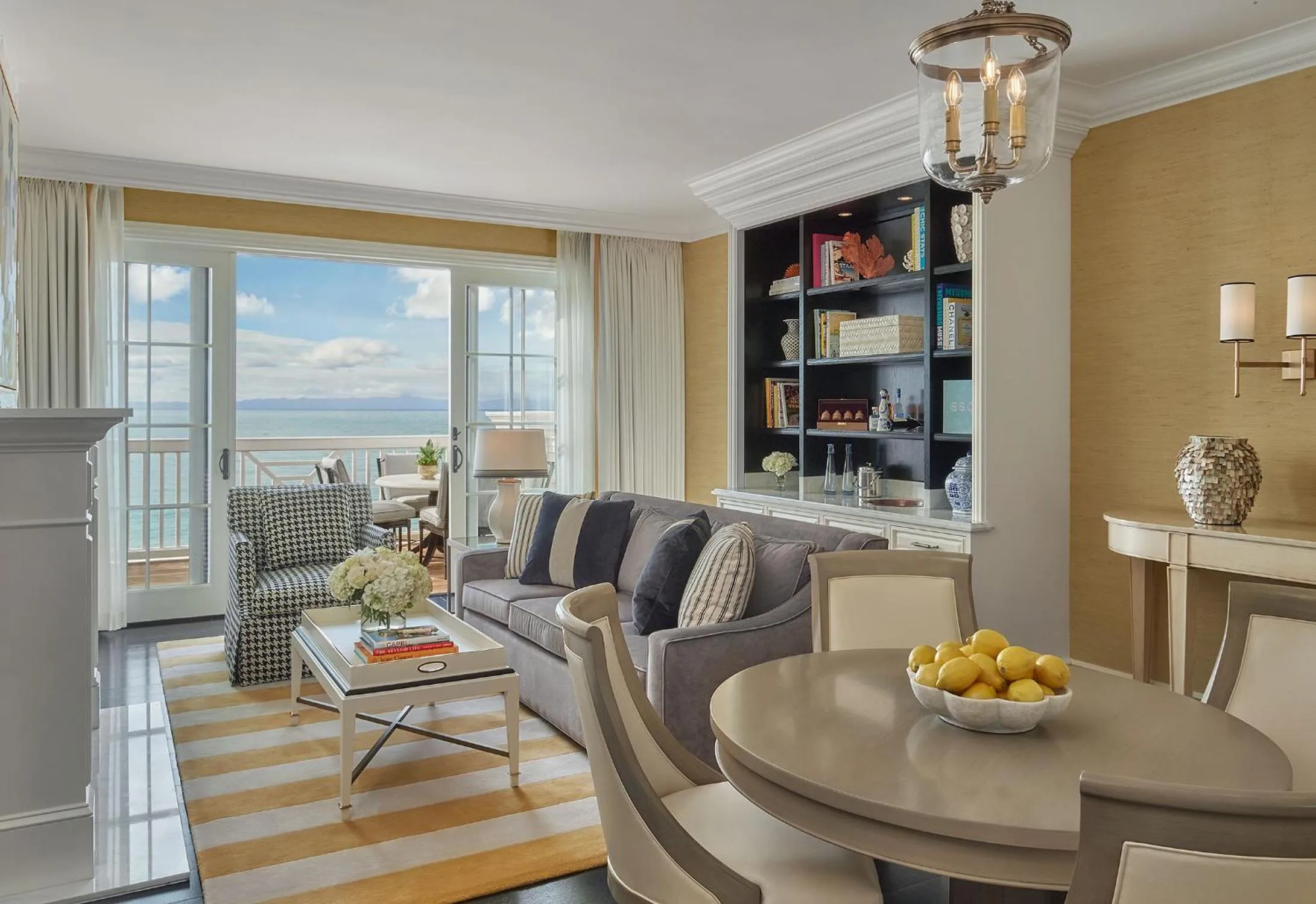 Living room in Rosewood Miramar Beach
