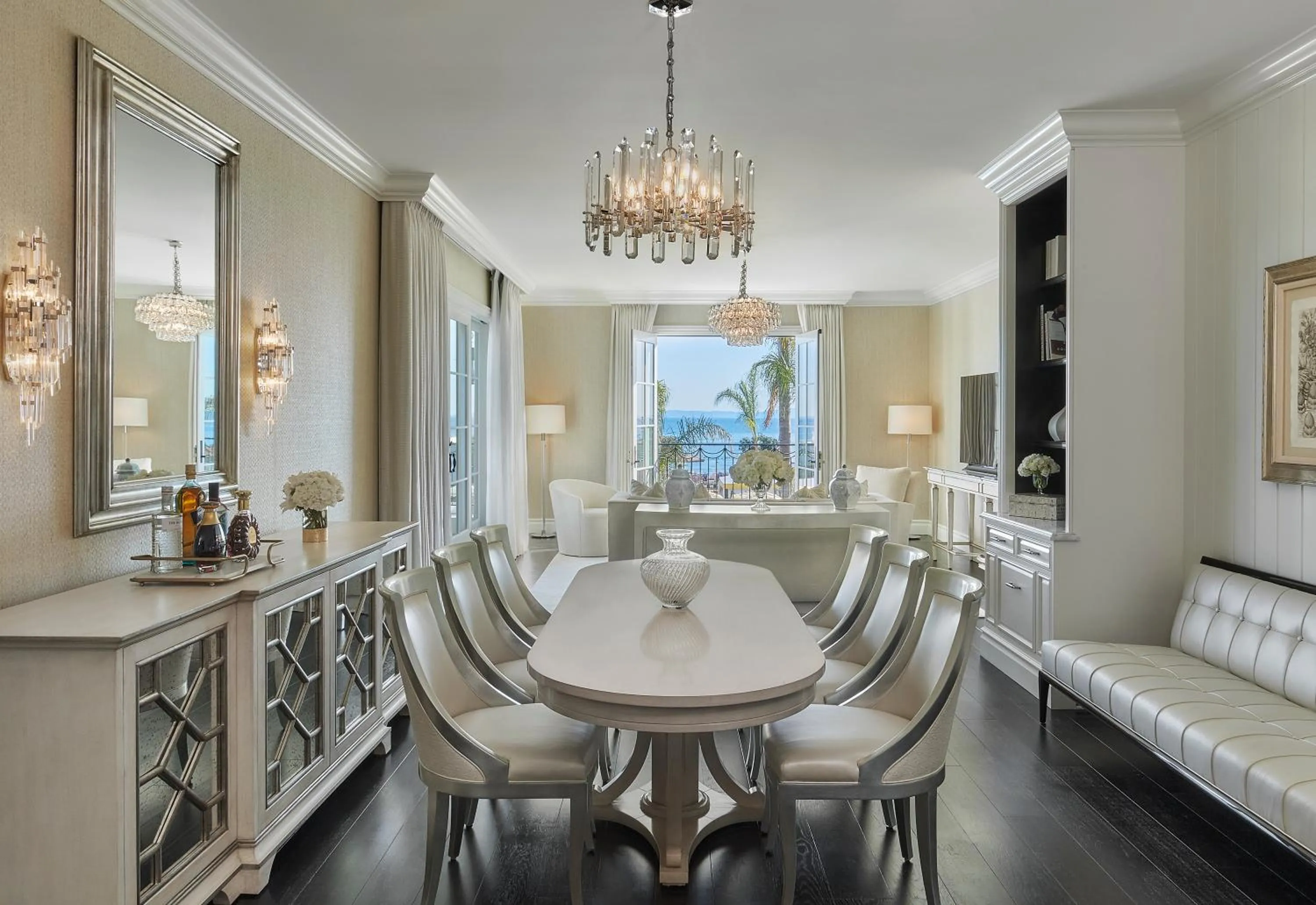 Living room in Rosewood Miramar Beach