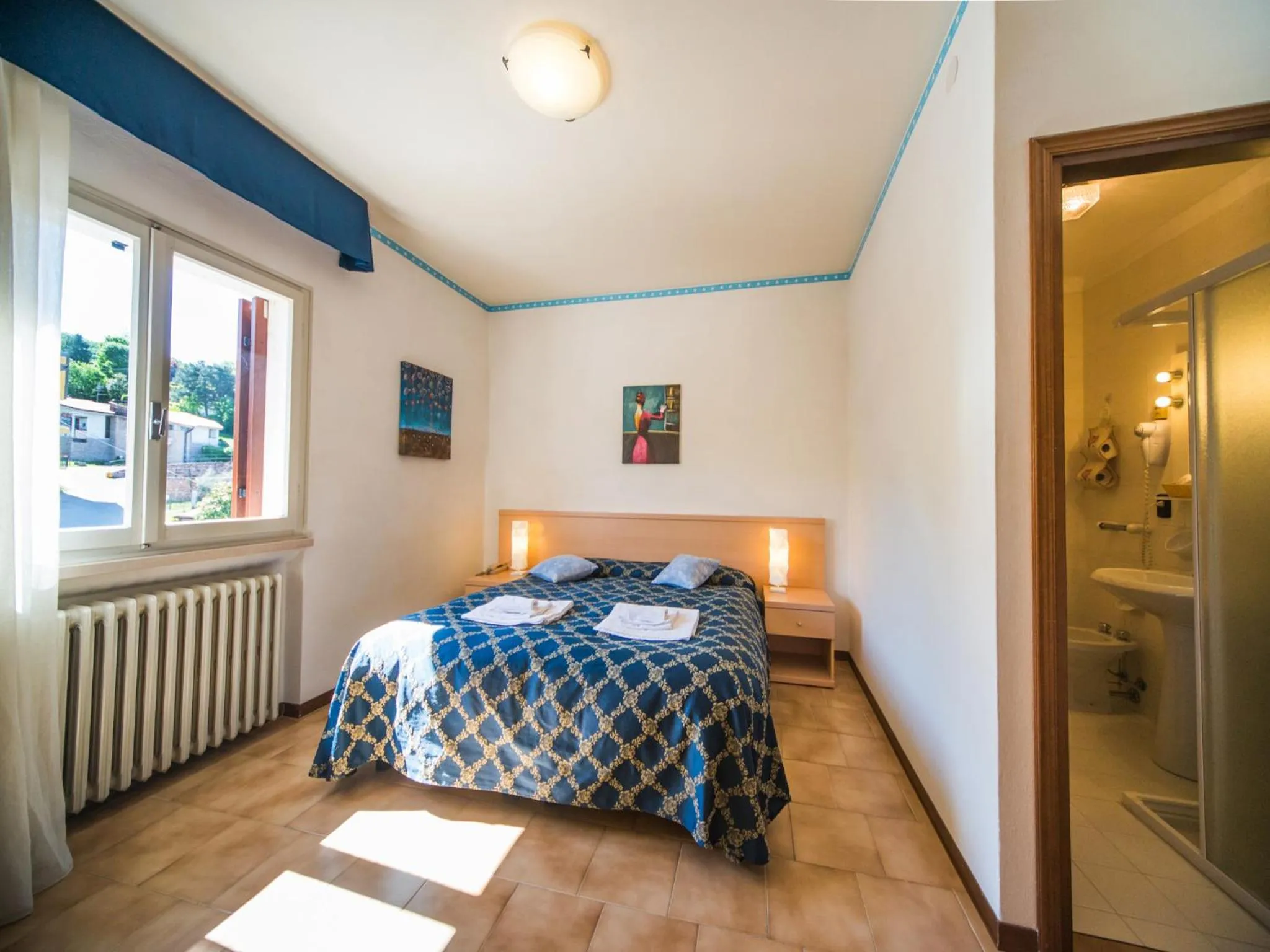 Photo of the whole room, Bed in Albergo Centrale