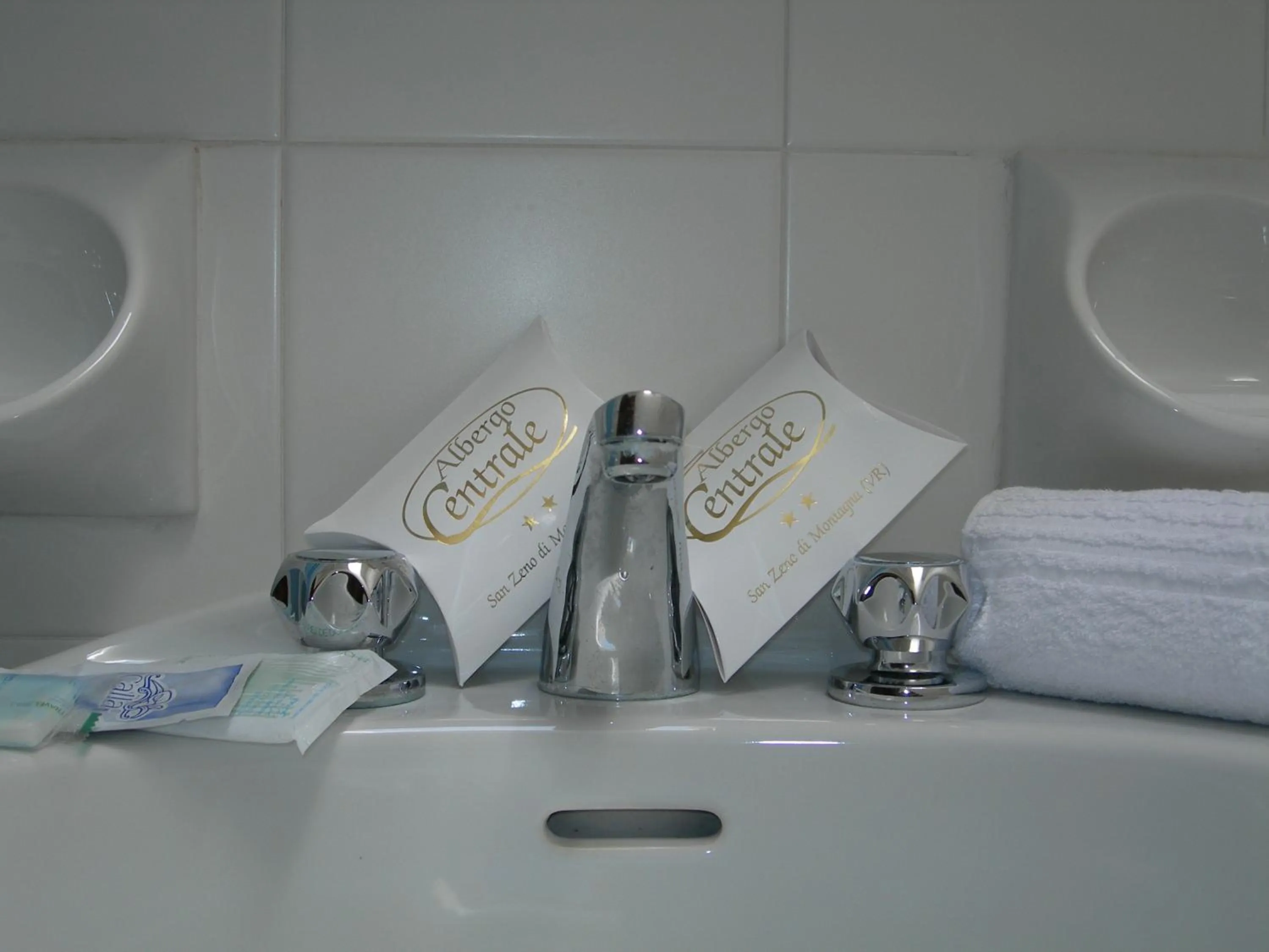 Property logo or sign in Albergo Centrale