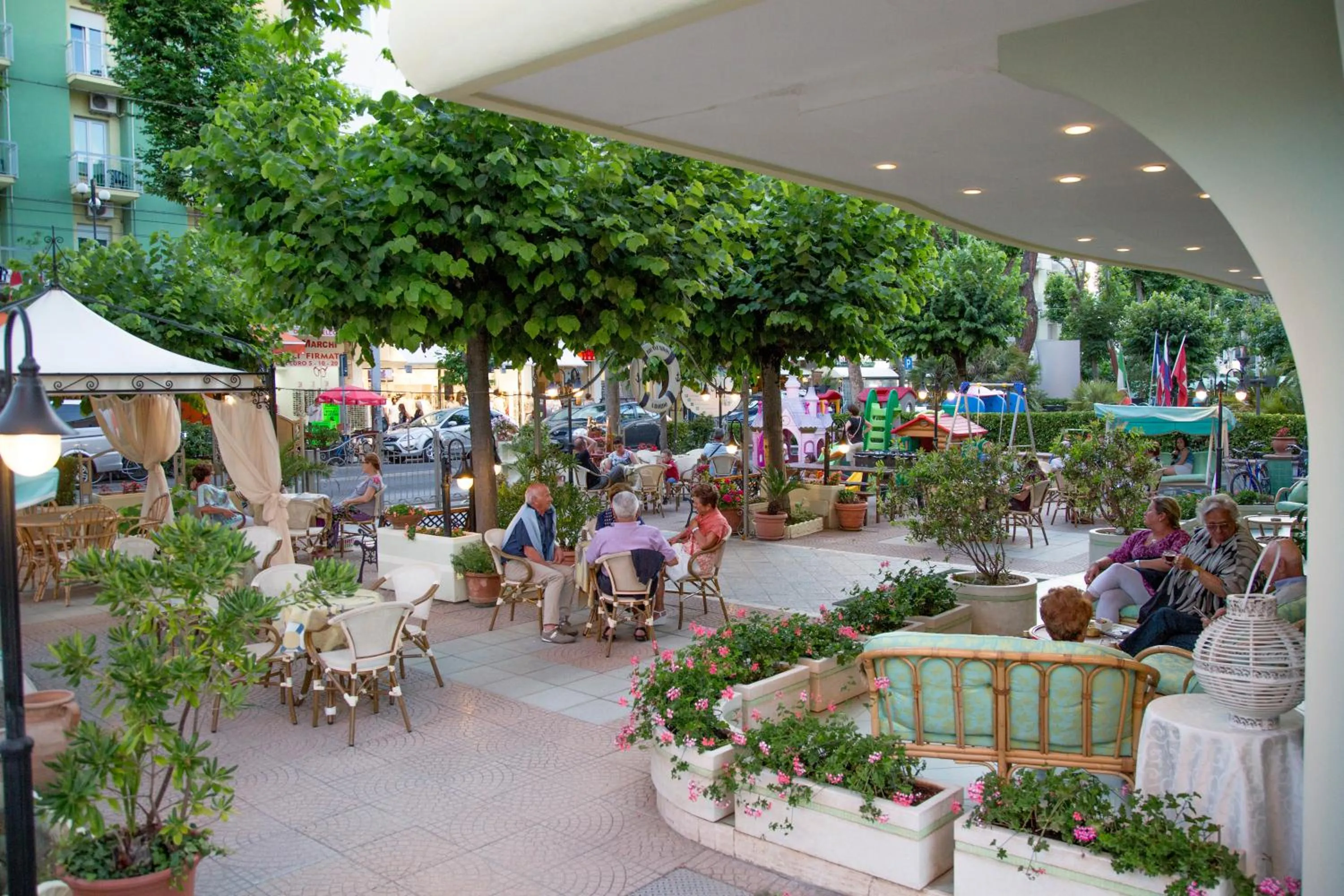 Property building in Hotel Ancora