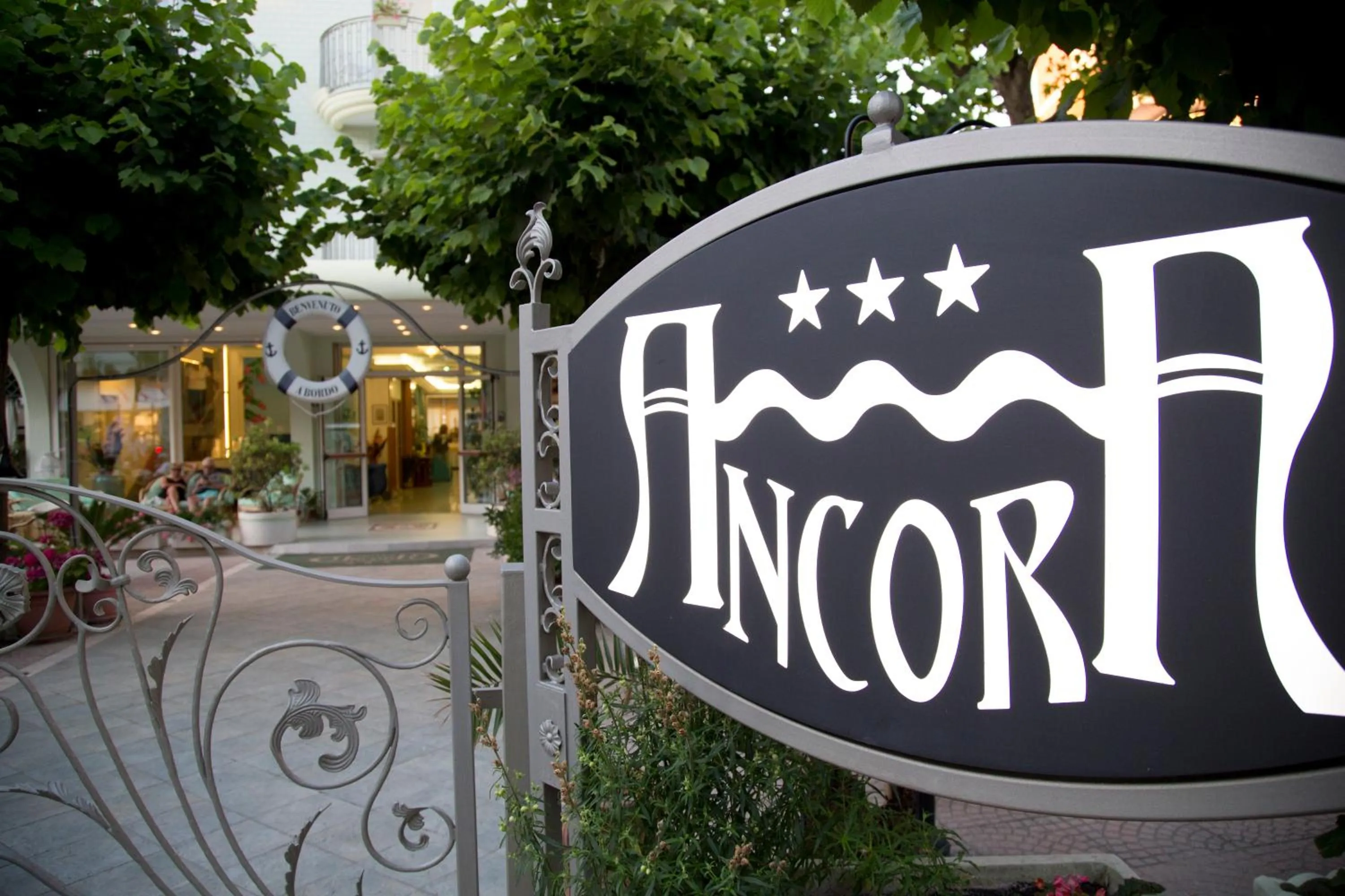 Facade/entrance in Hotel Ancora