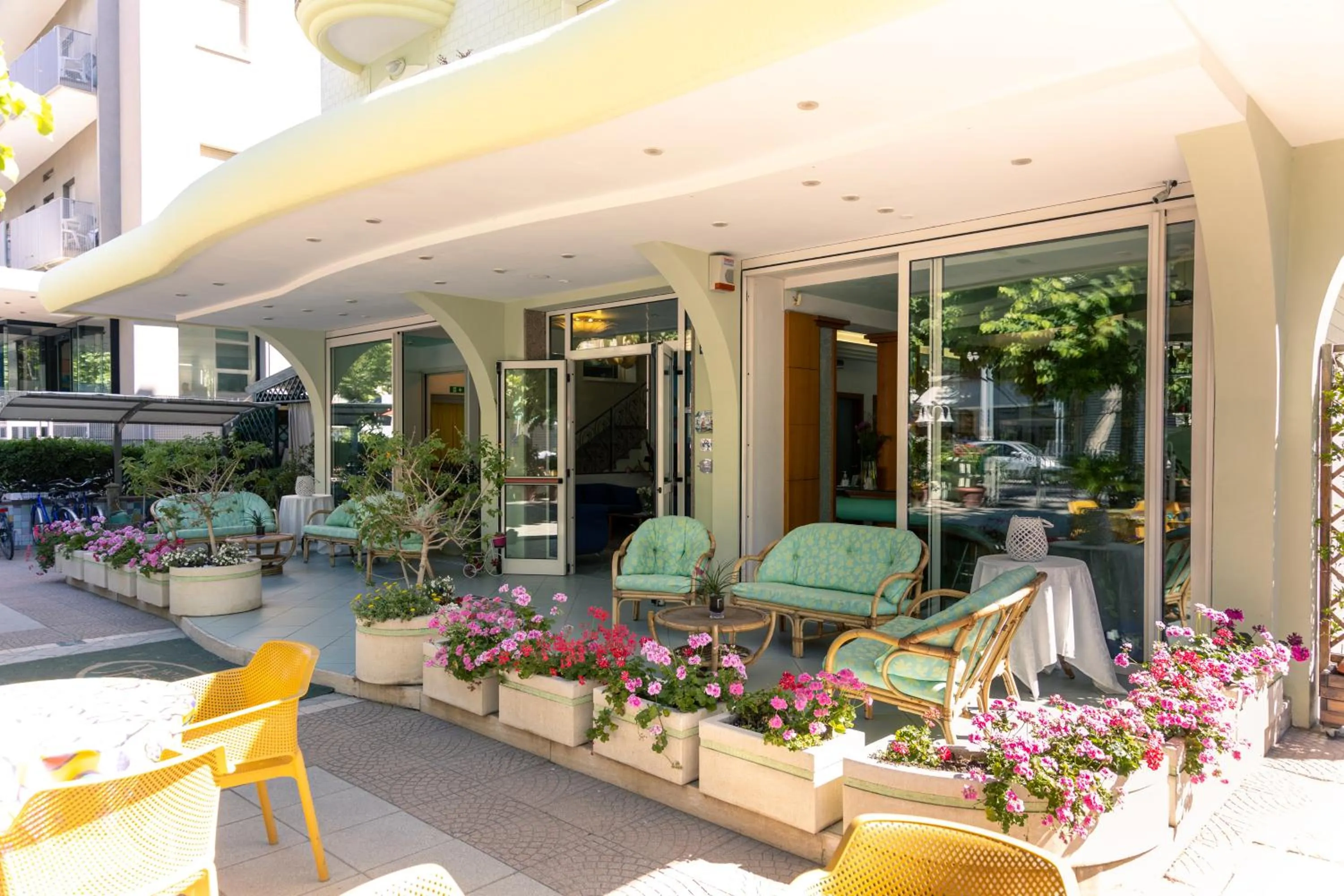 Garden in Hotel Ancora