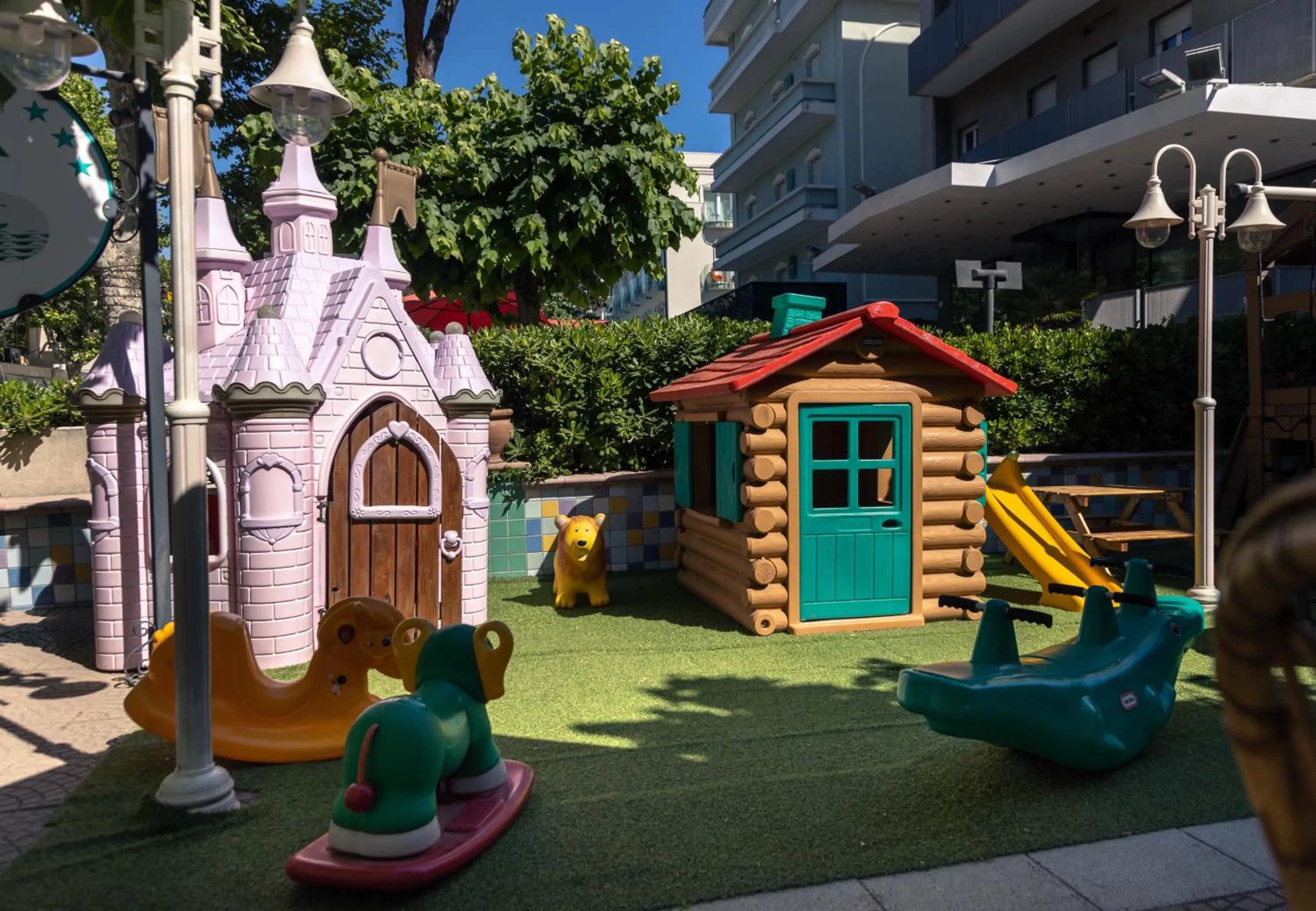 Children play ground in Hotel Ancora