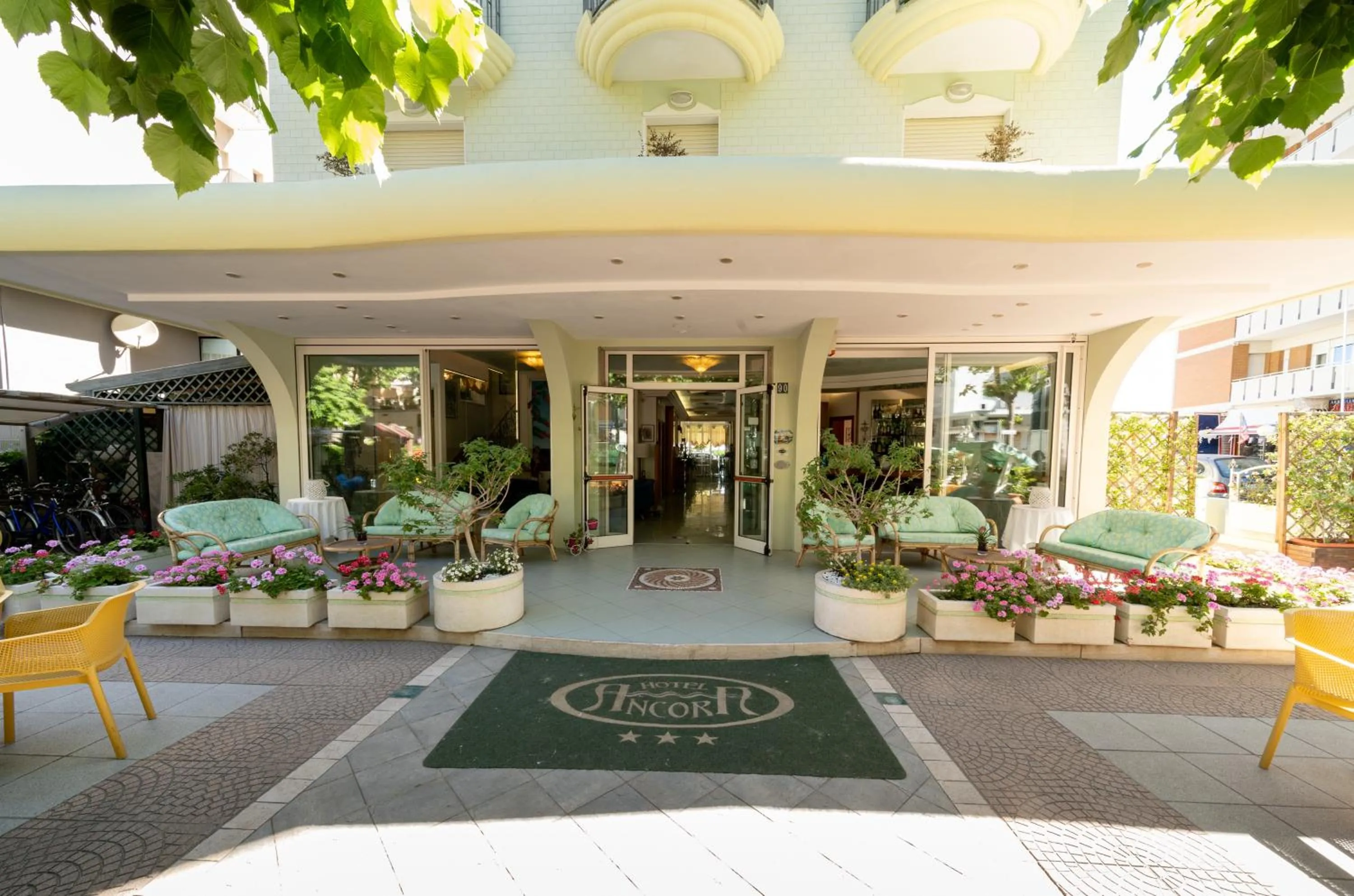 Garden in Hotel Ancora