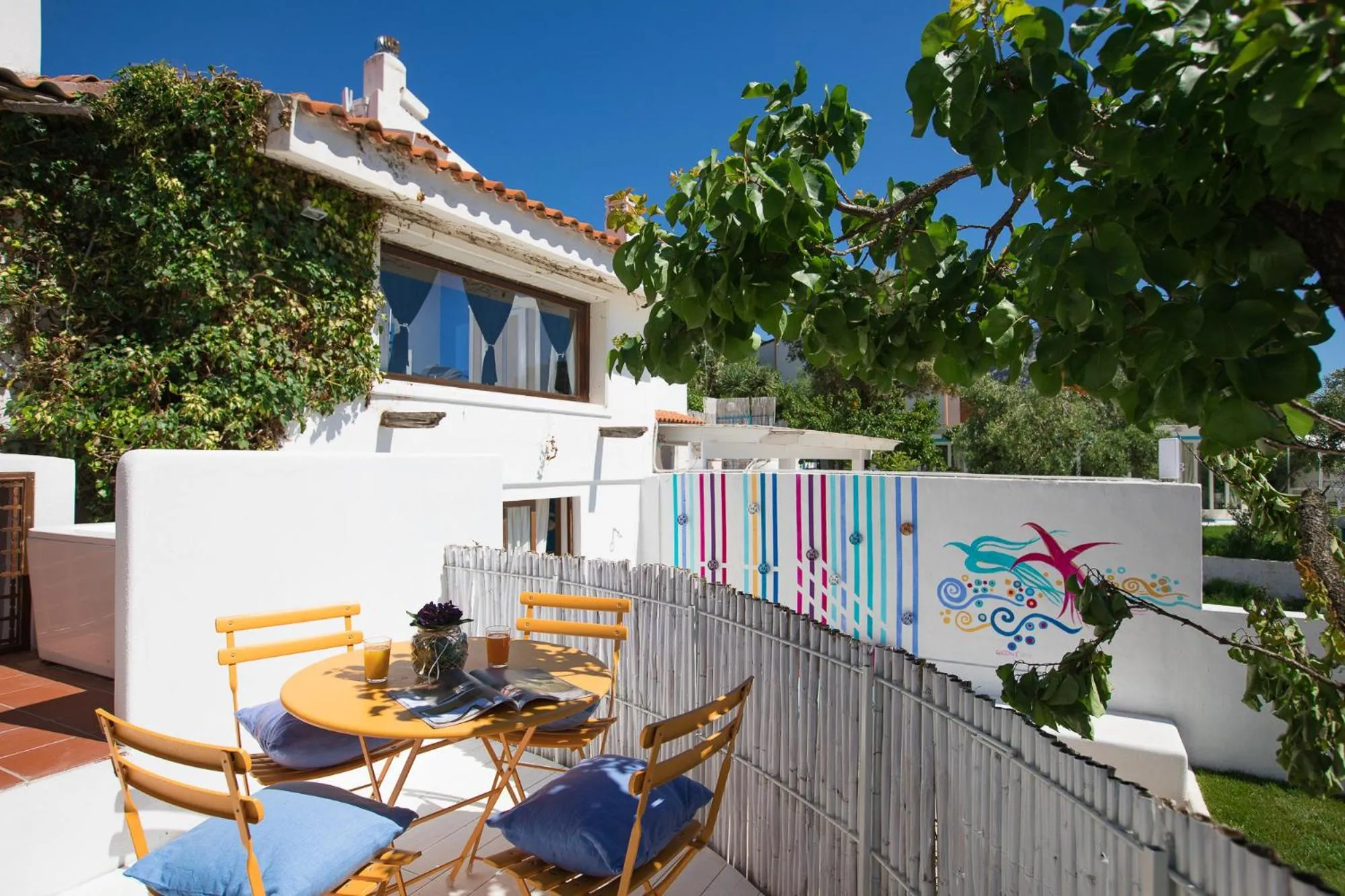 Patio in Palmasera Charming Suites
