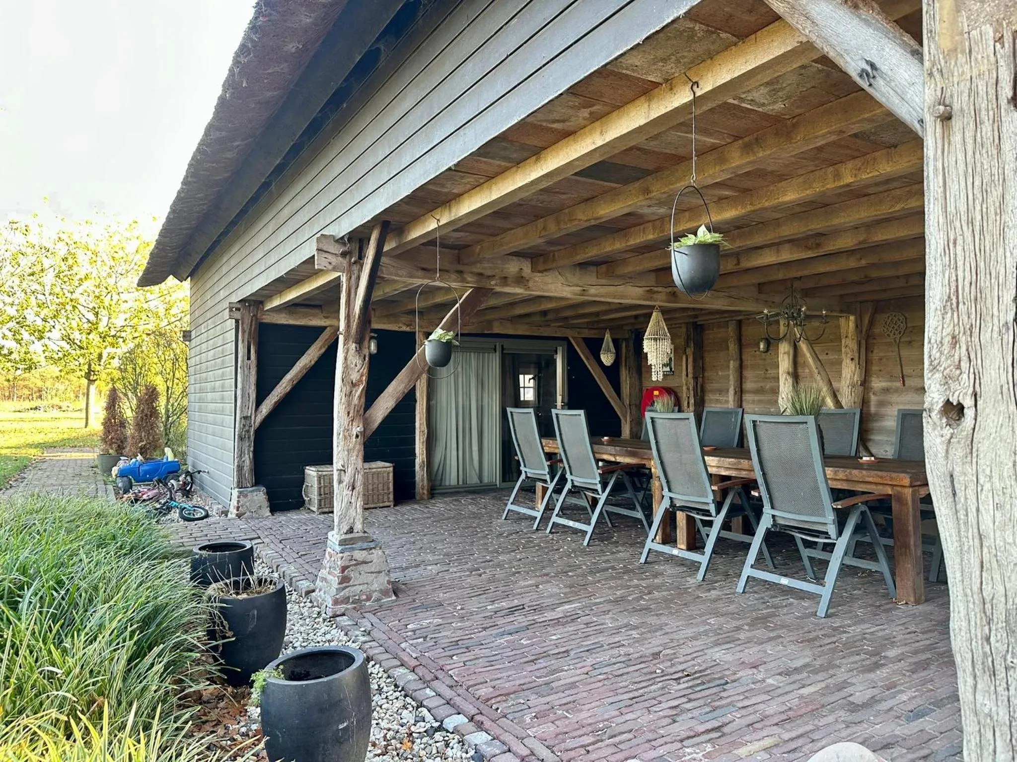 Garden in Erfgoed & Logies Den Heijkant