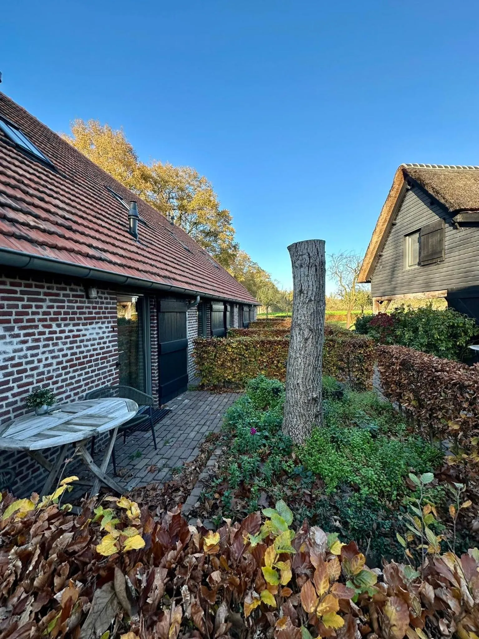 Garden in Erfgoed & Logies Den Heijkant