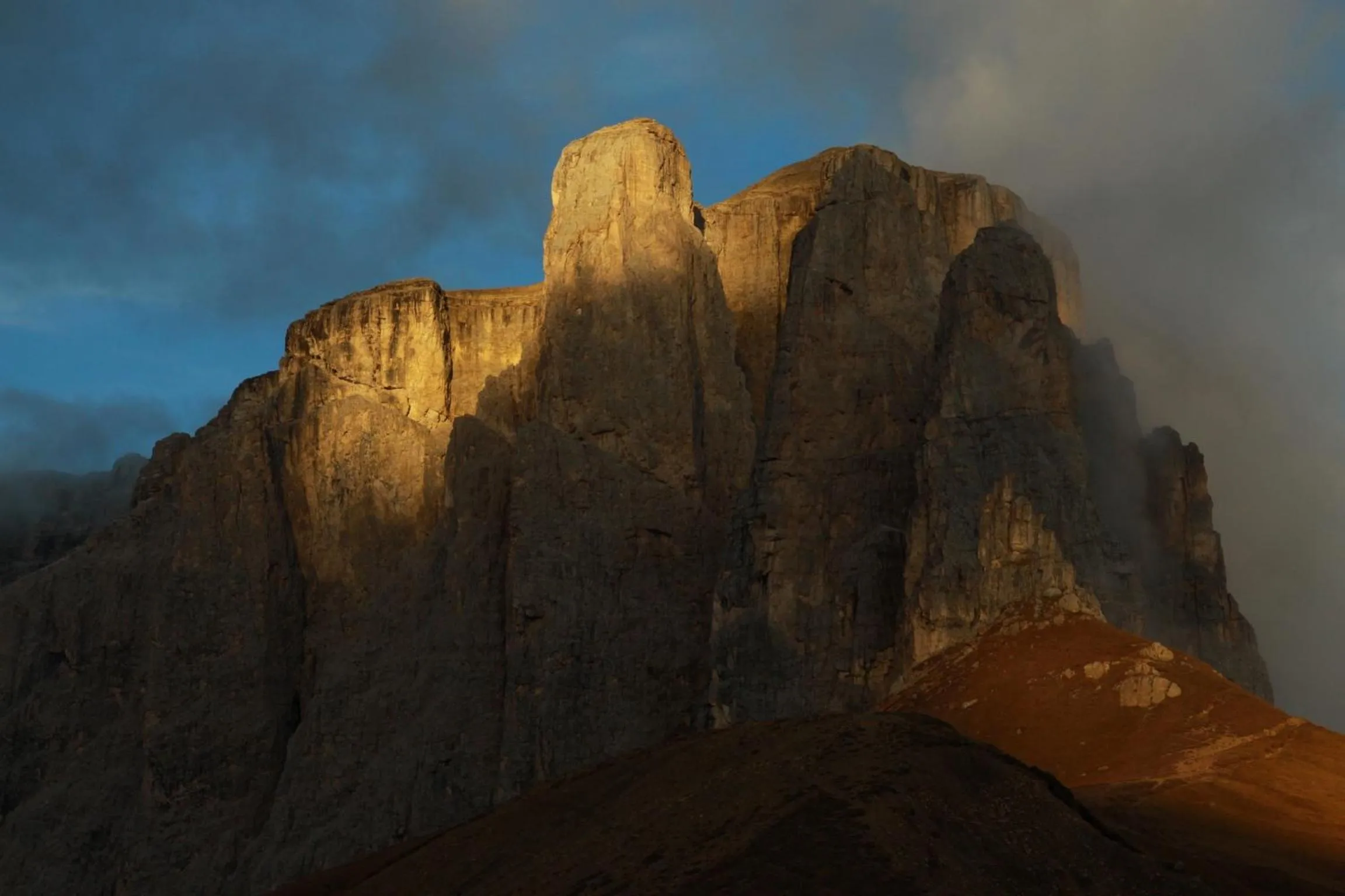 Mountain view in B&B Appartments Cudlea