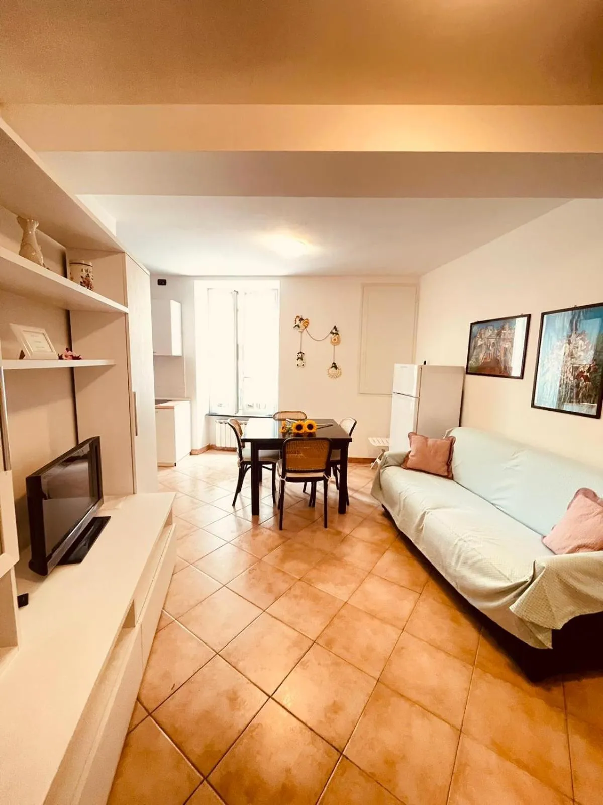 Kitchen or kitchenette in Hotel Dora